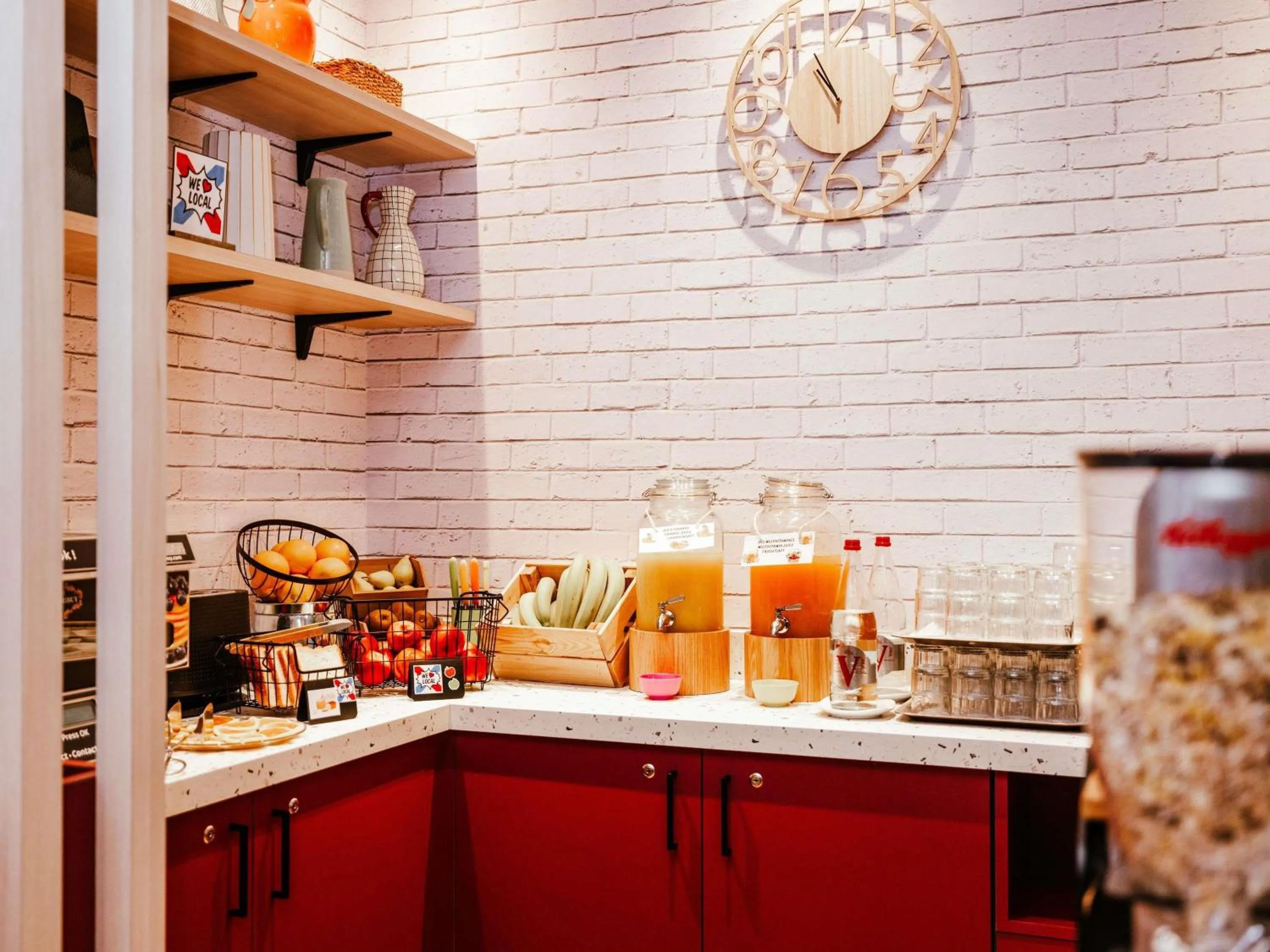 Breakfast in ibis Styles Luxembourg Centre Gare