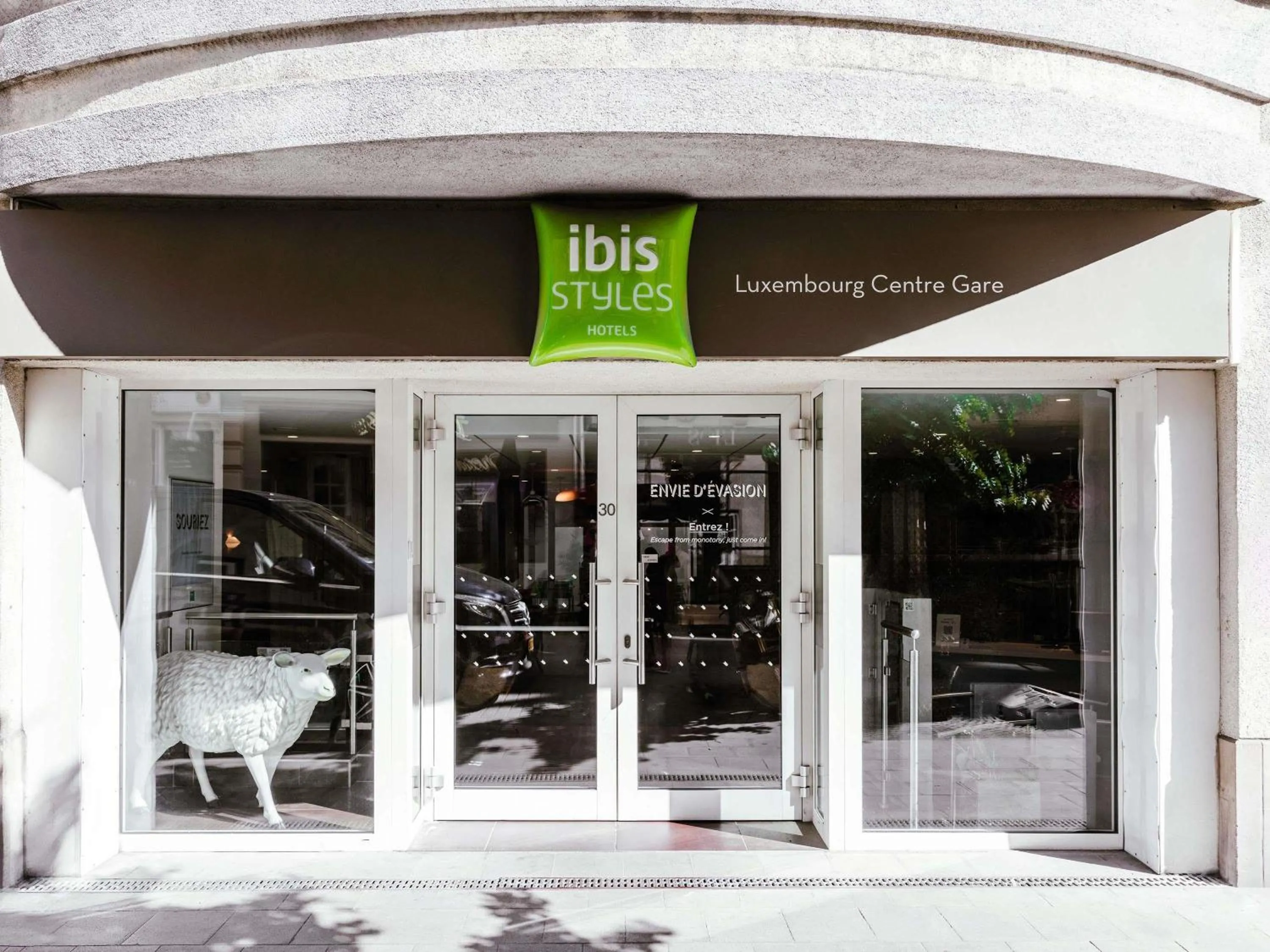 Property building in ibis Styles Luxembourg Centre Gare