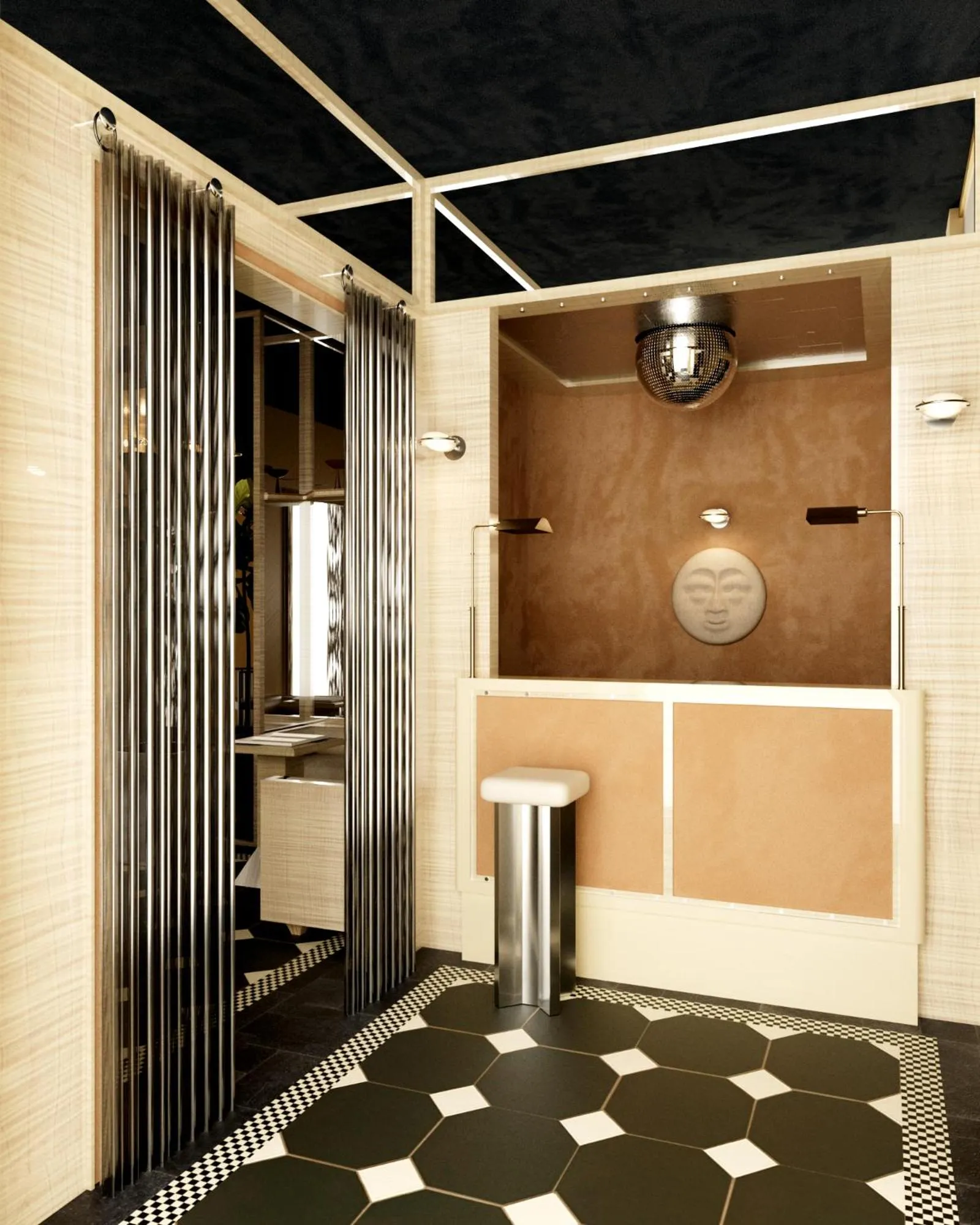 Lobby or reception in Hôtel Luxia & Spa