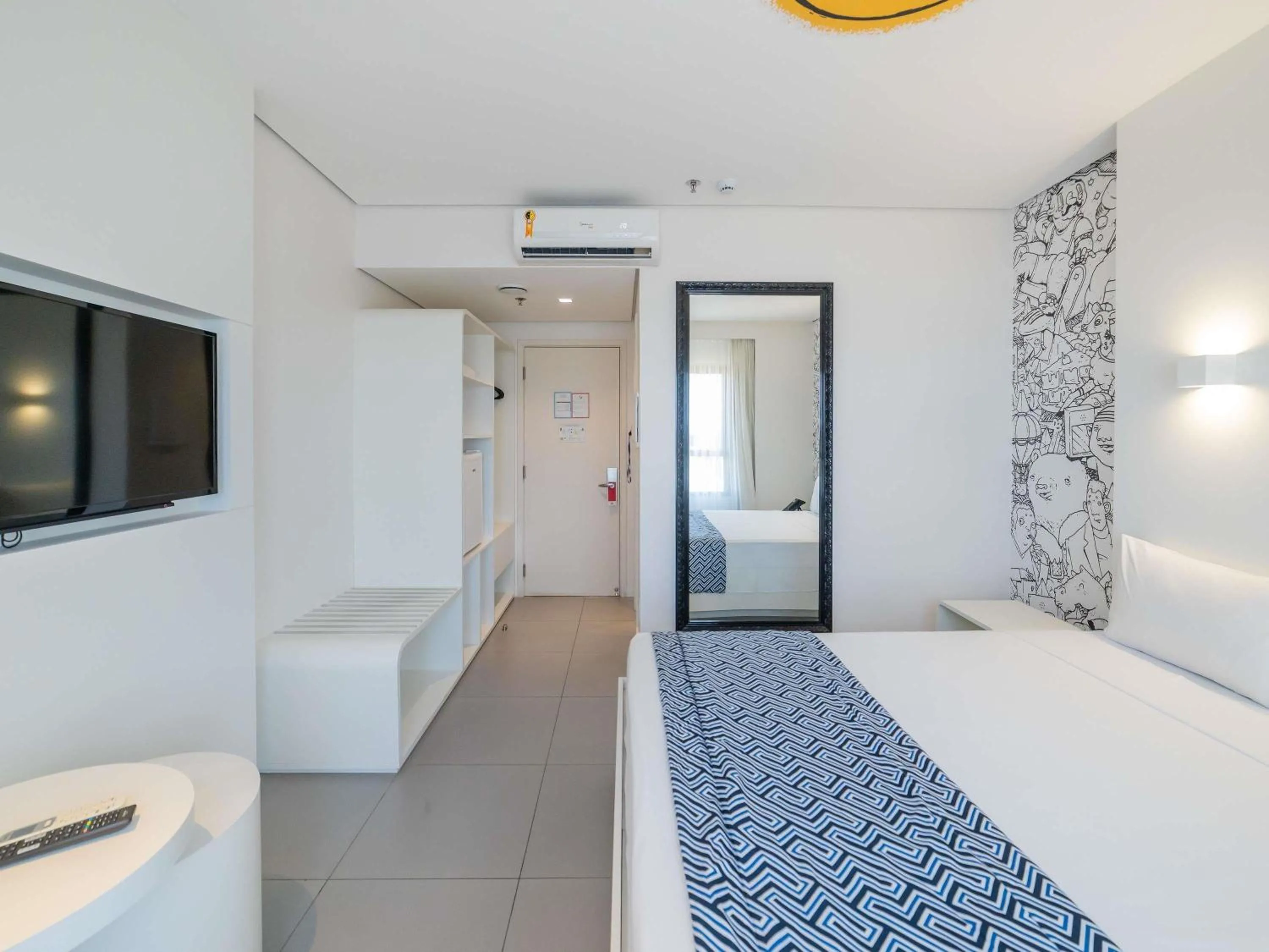 Bedroom in ibis Styles Maracanau