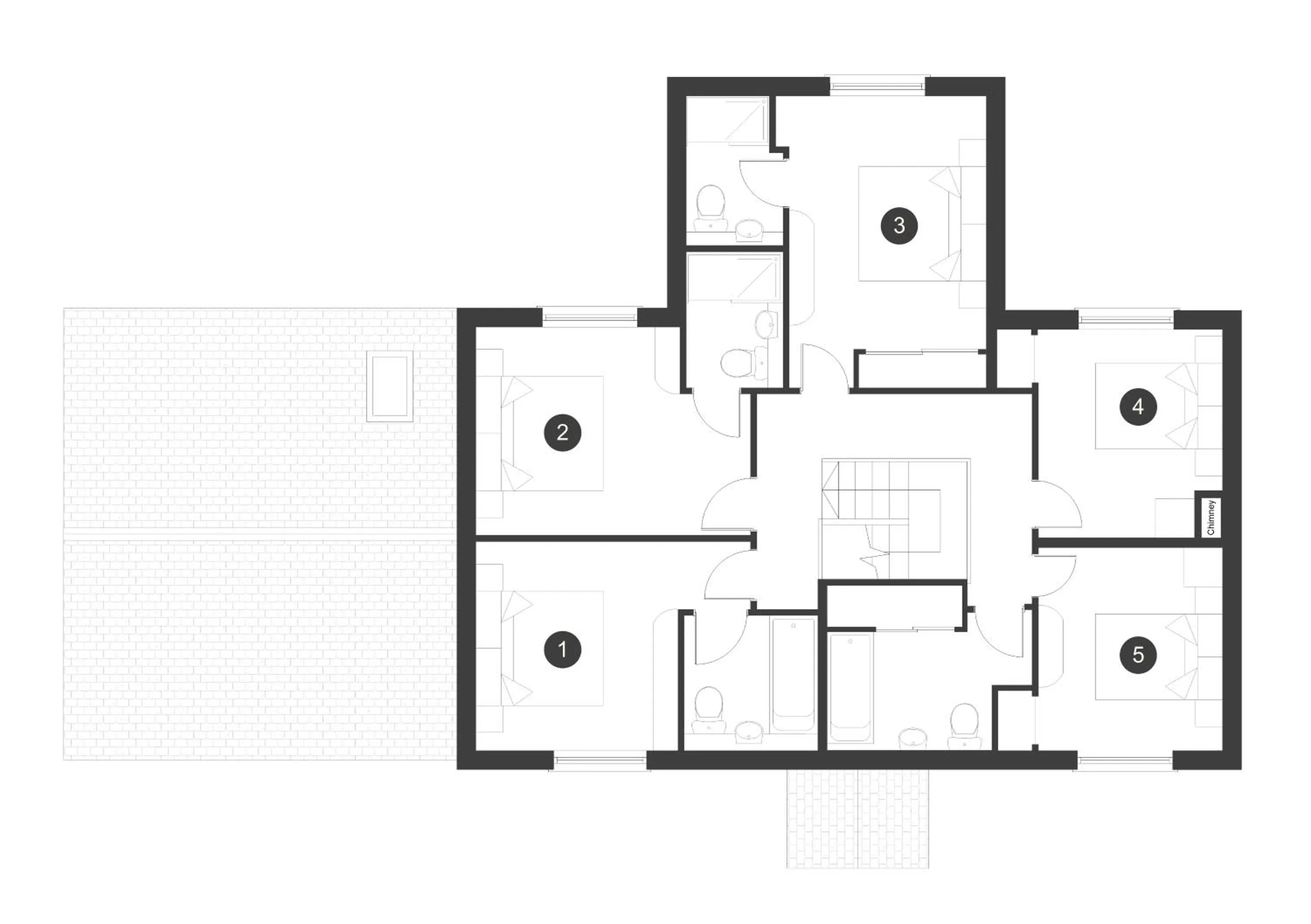 Floor plan in Beechwood Lodge