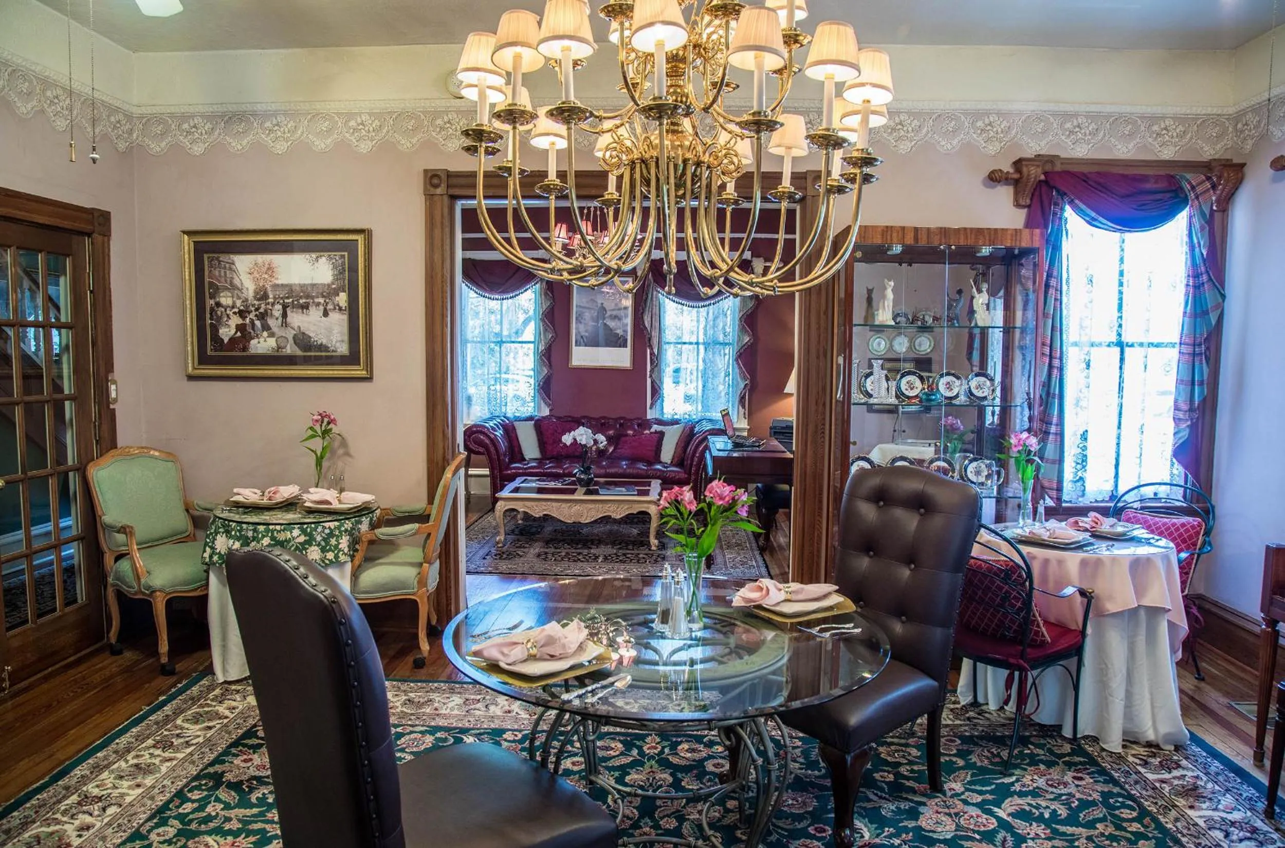 Living room in Peace & Plenty Inn Bed and Breakfast Downtown St Augustine-Adults Only