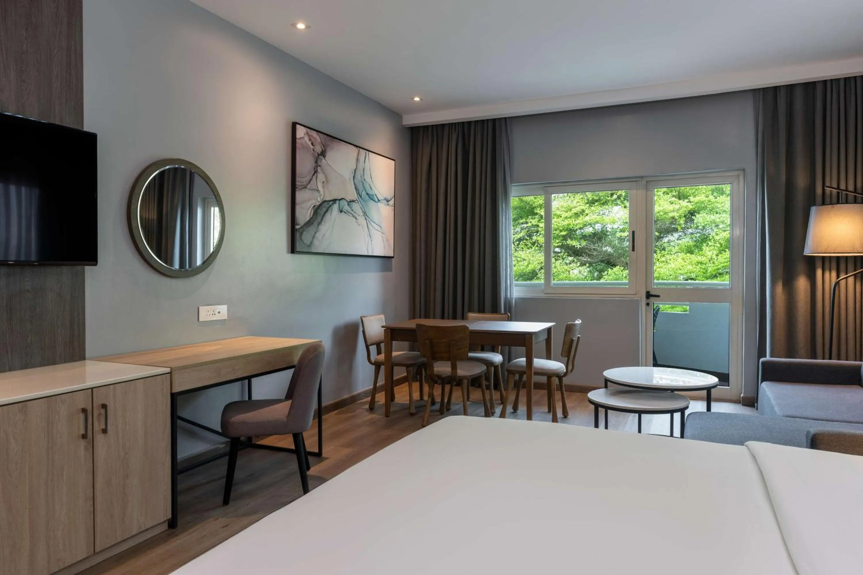 View (from property/room), Bed in Park Inn by Radisson, Lagos Victoria Island