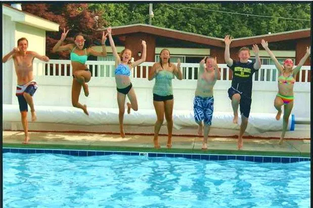 Pool view in Nader's Motel & Suites