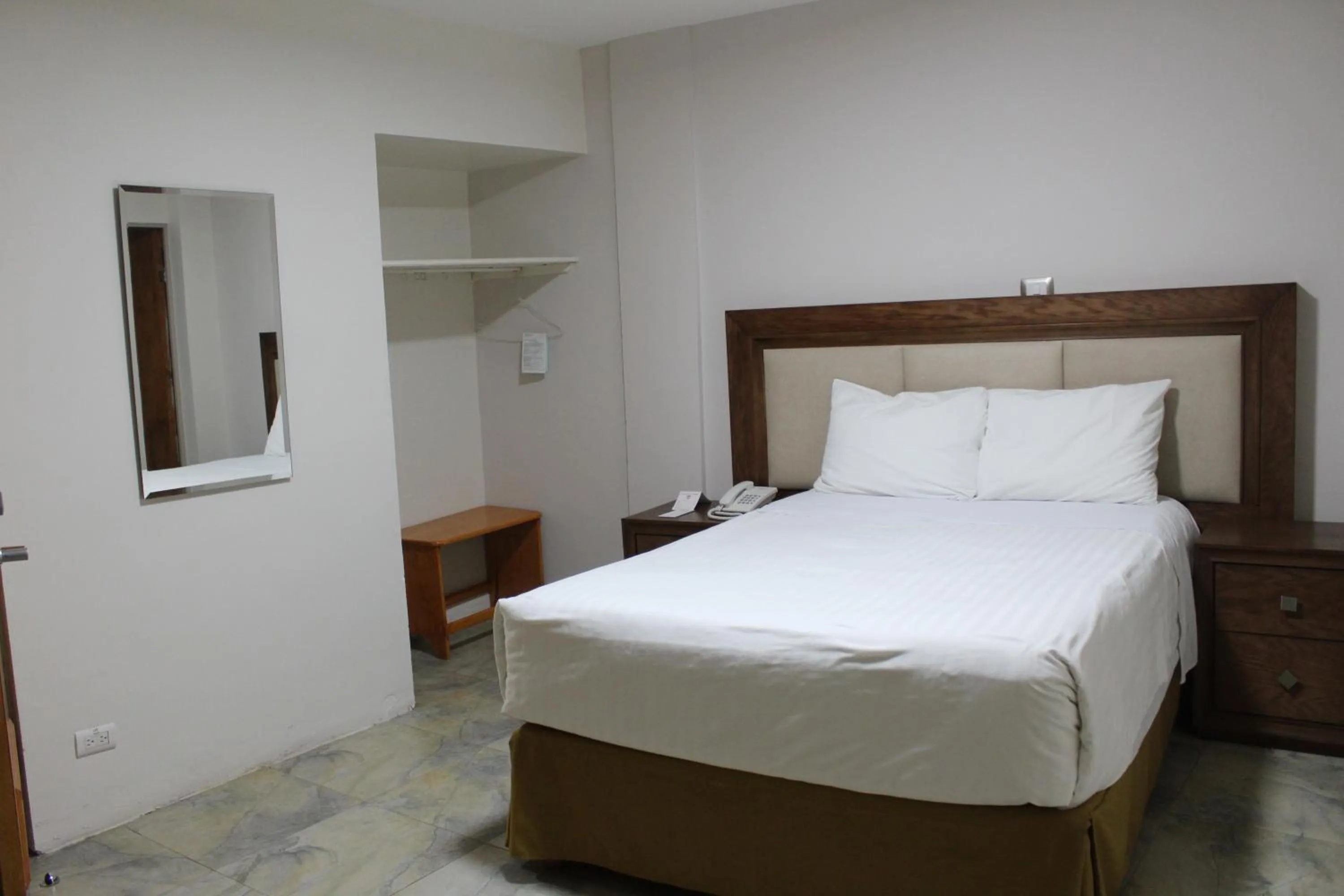 Bed in Hotel Adriana