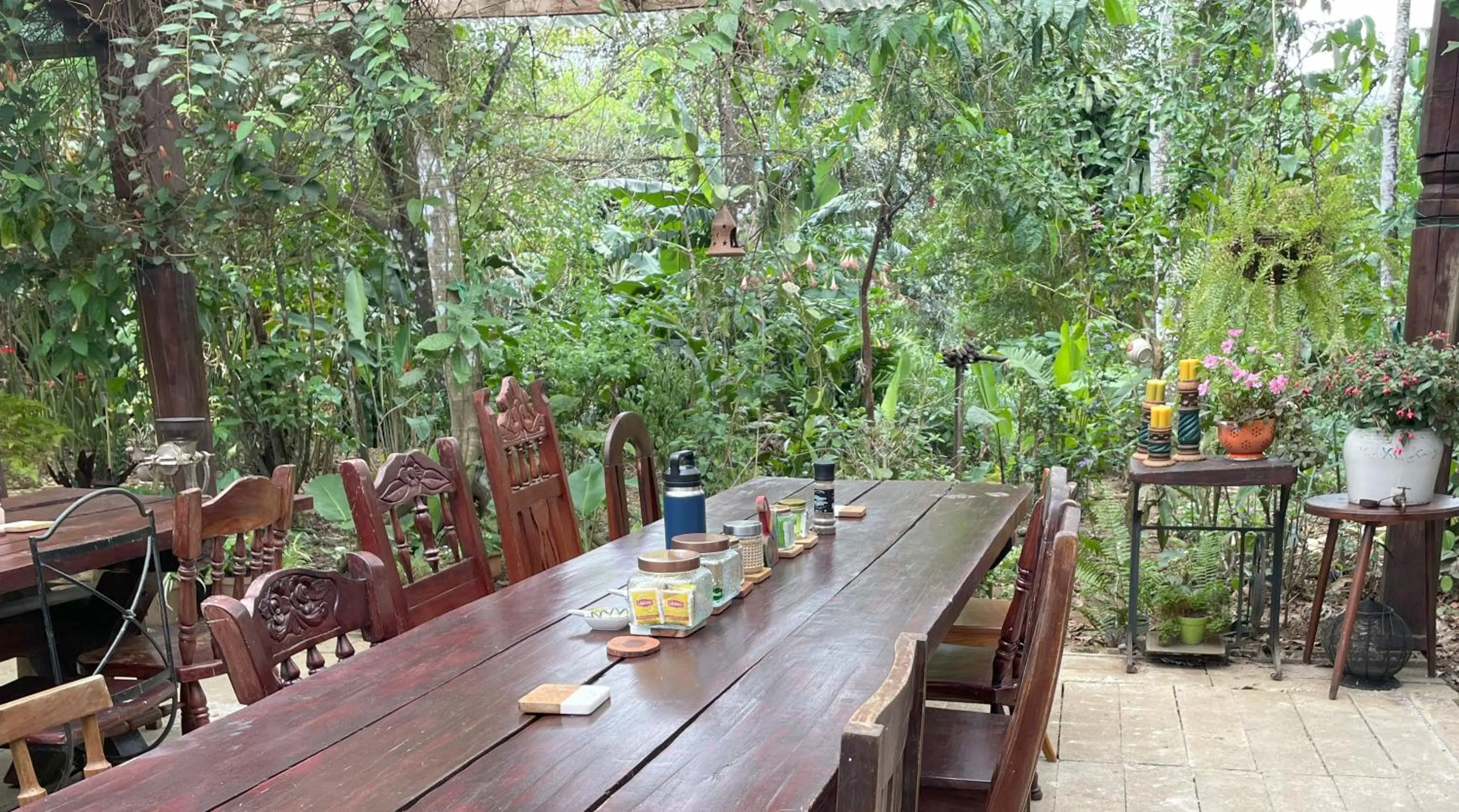 Garden in Kakao Lodge & Garden Río Celeste