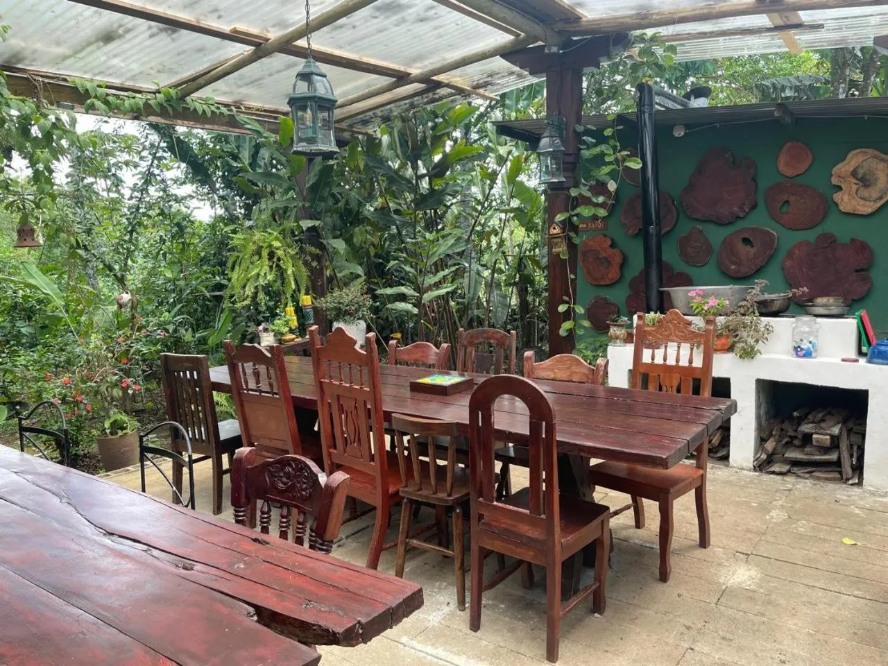 Patio in Kakao Lodge & Garden Río Celeste