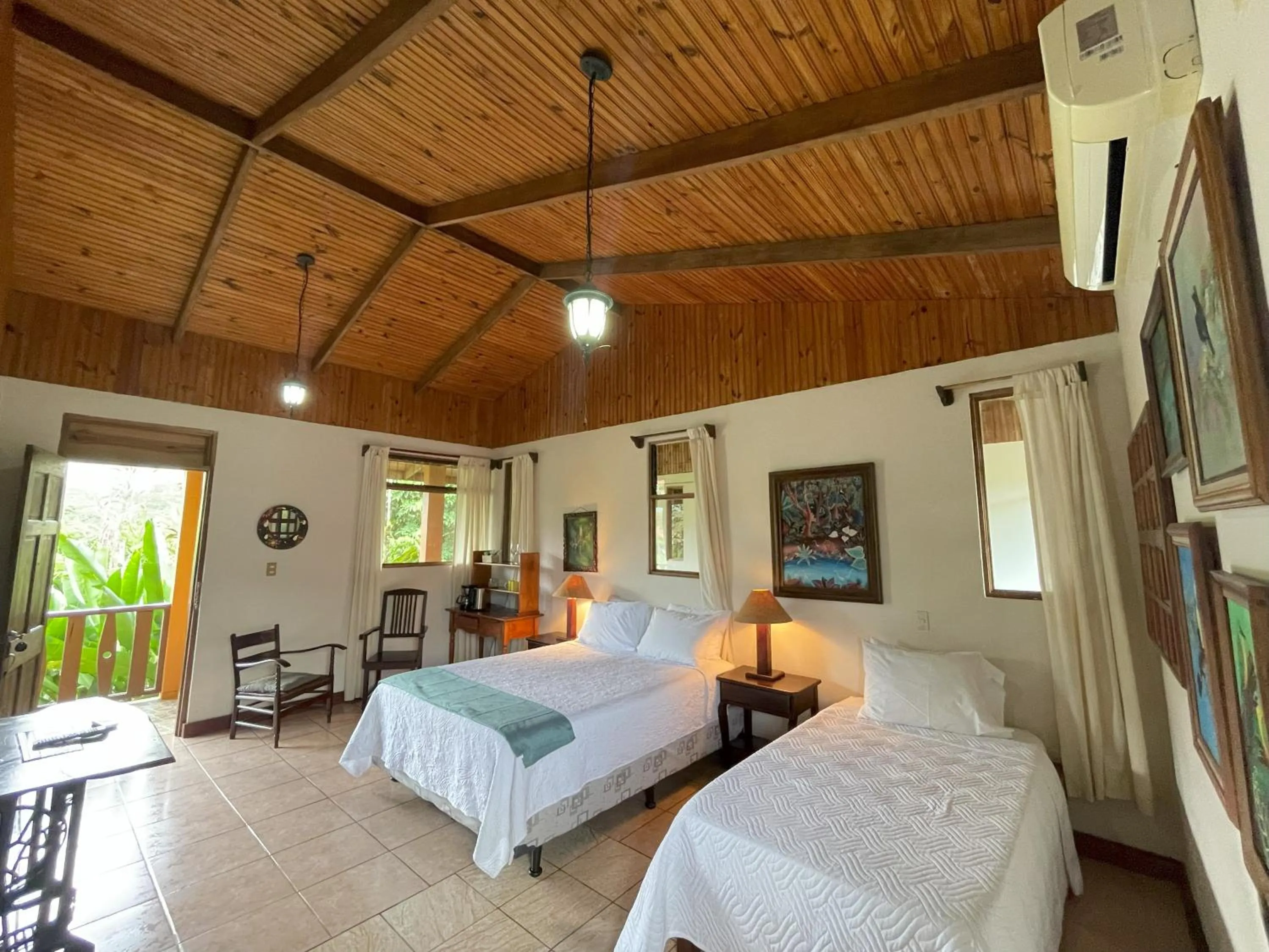 Bed in Kakao Lodge & Garden Río Celeste