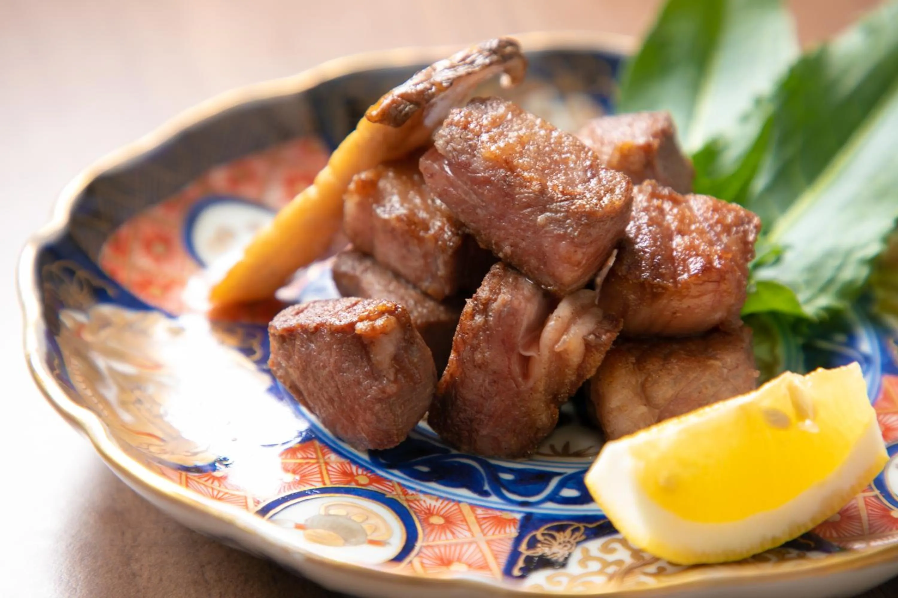 Food close-up in Yufuin Bath Satoyamasafu