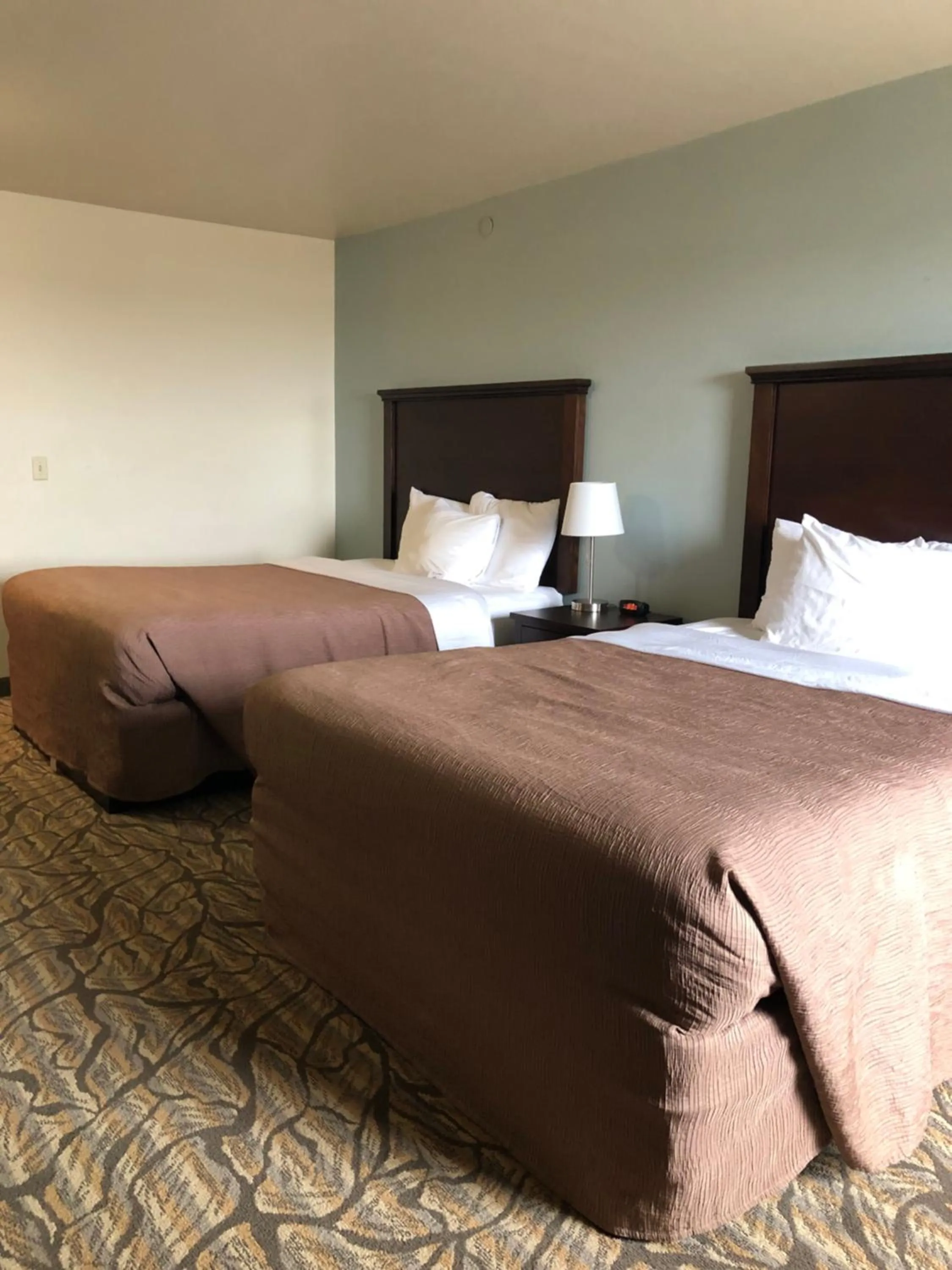 Bed in Aptel Studio Hotel