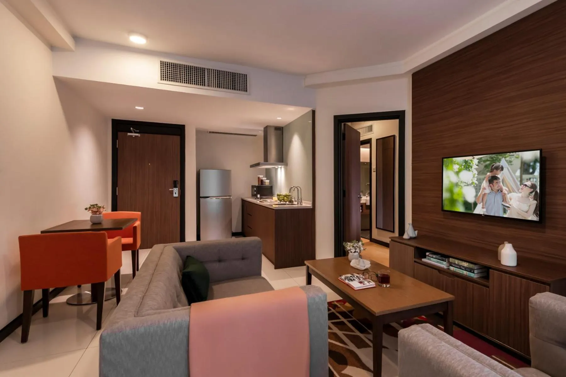 Living room in Oakwood Hotel & Residence Kuala Lumpur