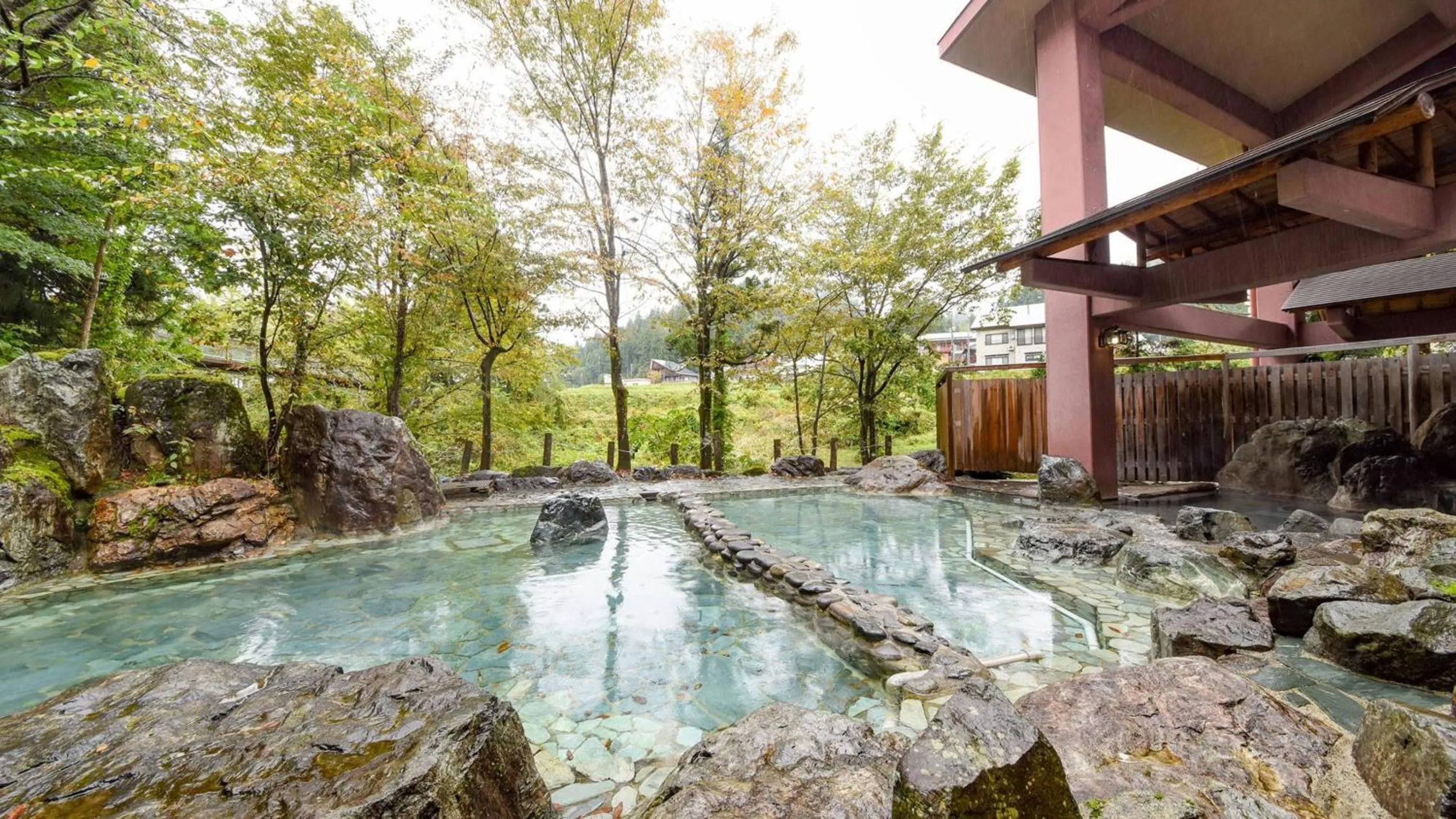 Hot Spring Bath in Hotel Yunotaniso