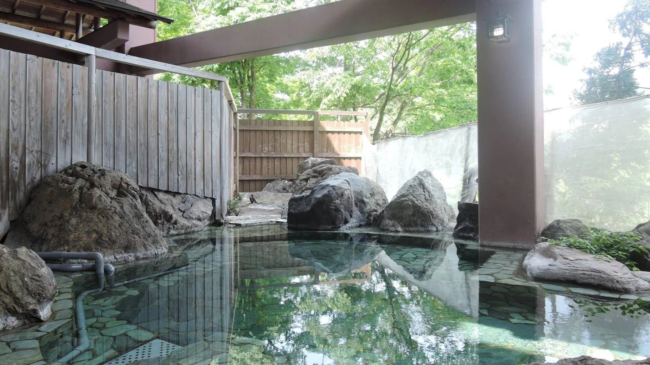 Hot Spring Bath in Hotel Yunotaniso