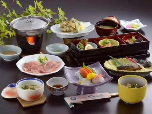 Dinner in Hotel Yunotaniso