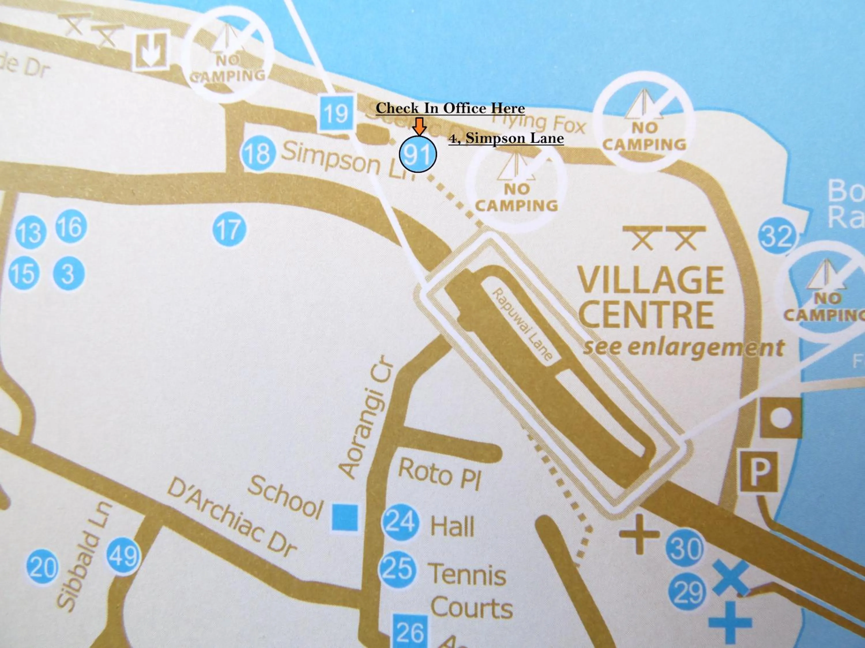 Location in The Barn