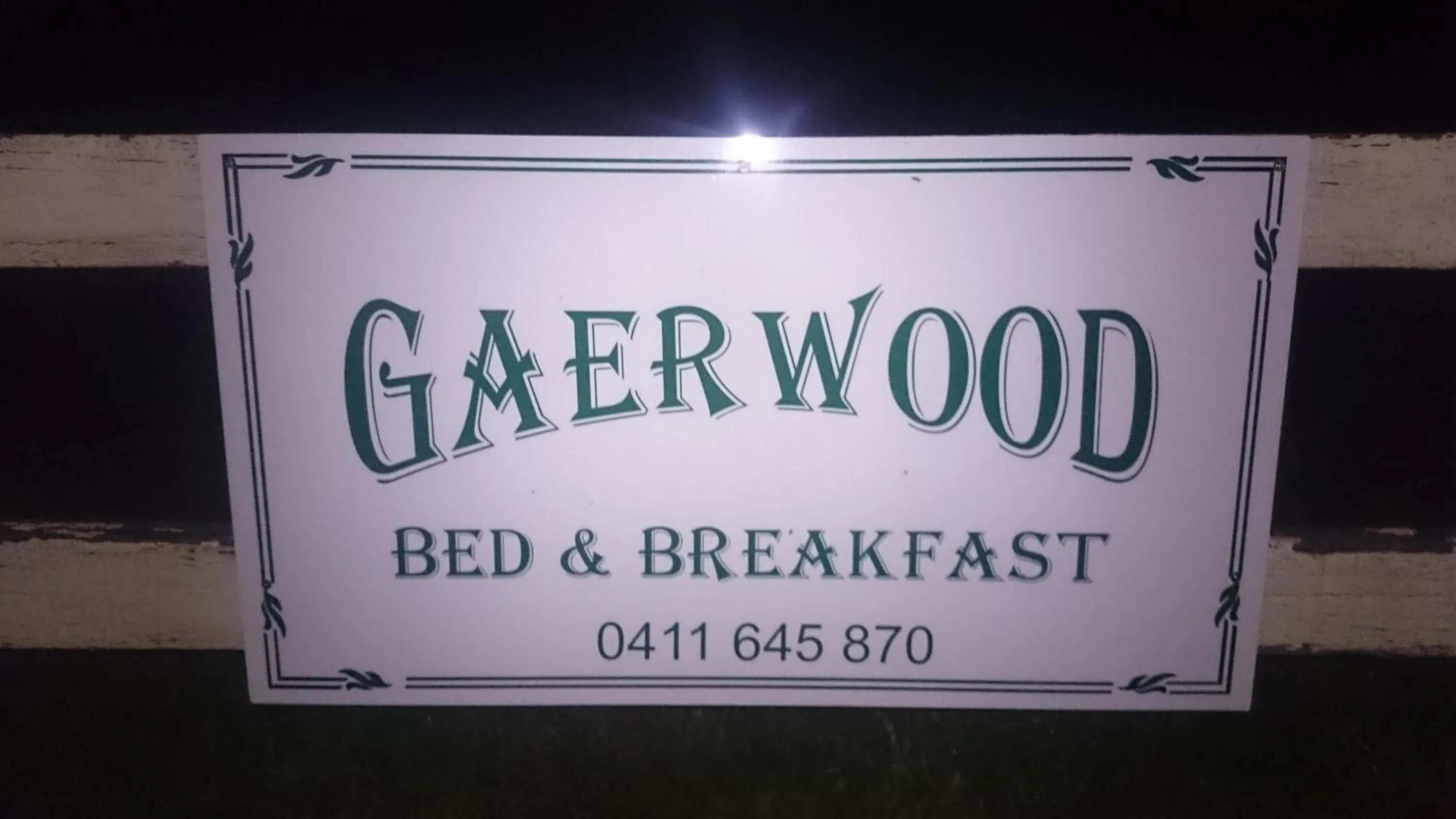 Property logo or sign in Gaerwood B&B