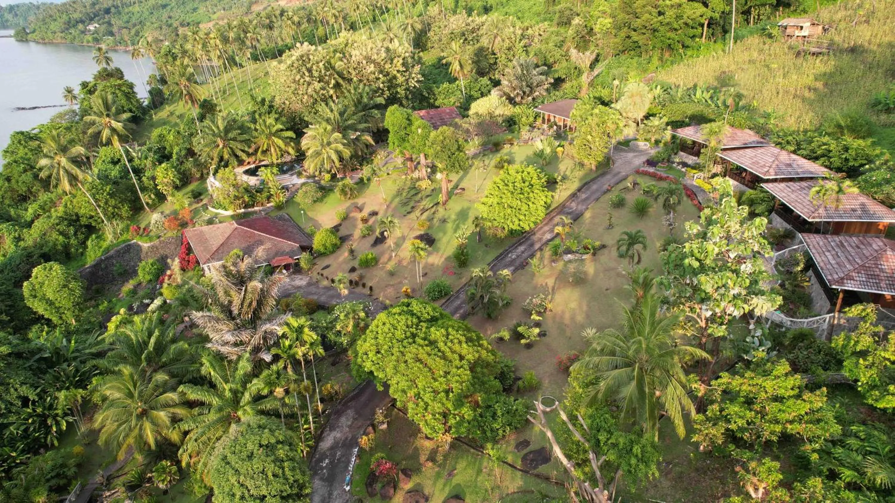 Bird's eye view in Lumbalumba Resort - Manado