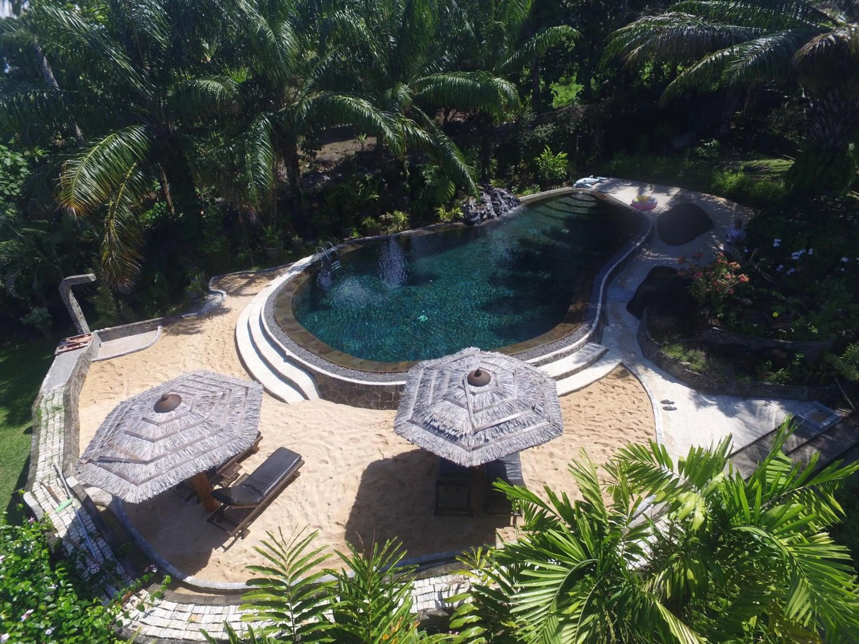 Beach in Lumbalumba Resort - Manado