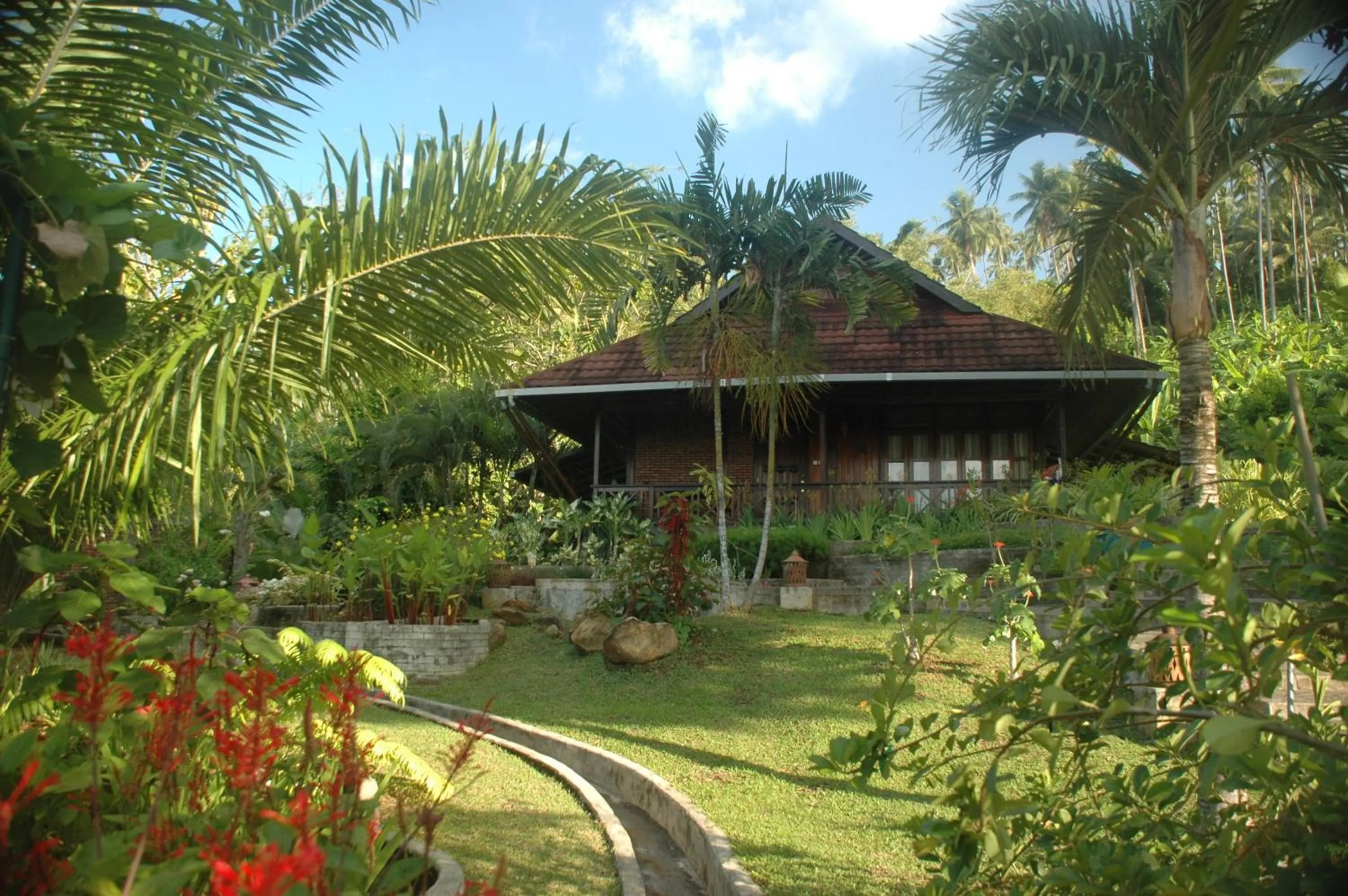 Property building in Lumbalumba Resort - Manado