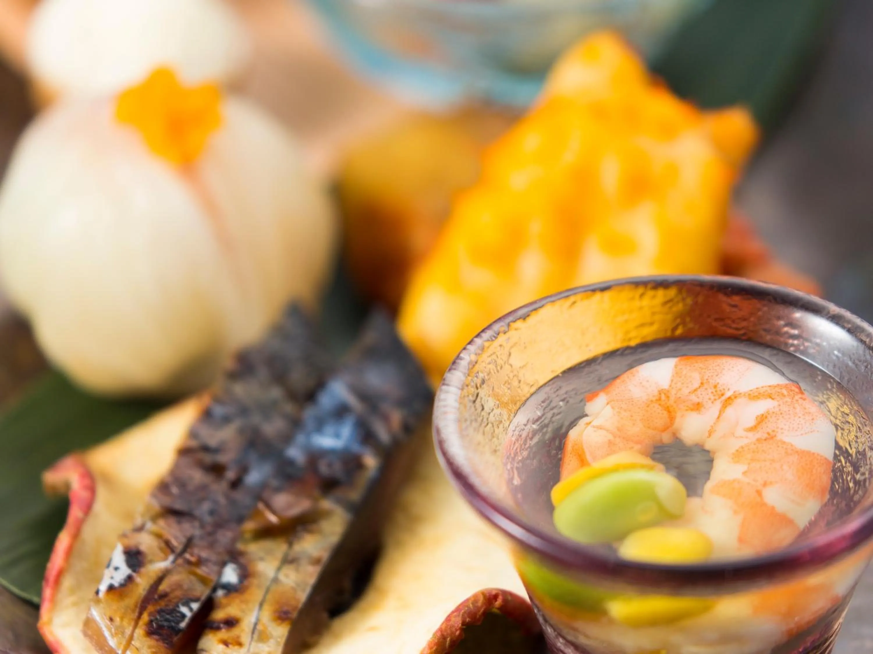 Food close-up in Kaisenkaku