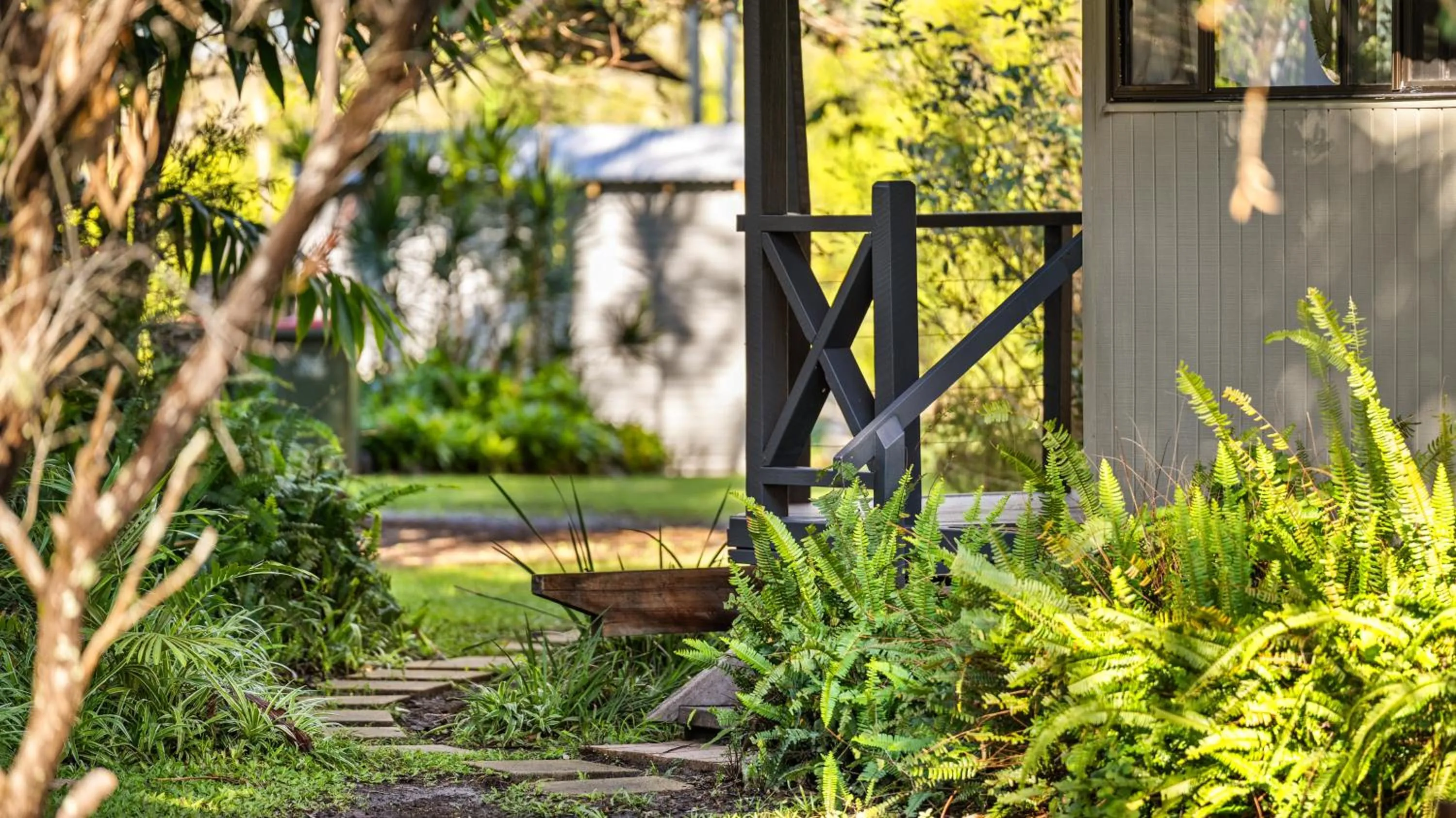 Natural landscape in Wooli River Lodges