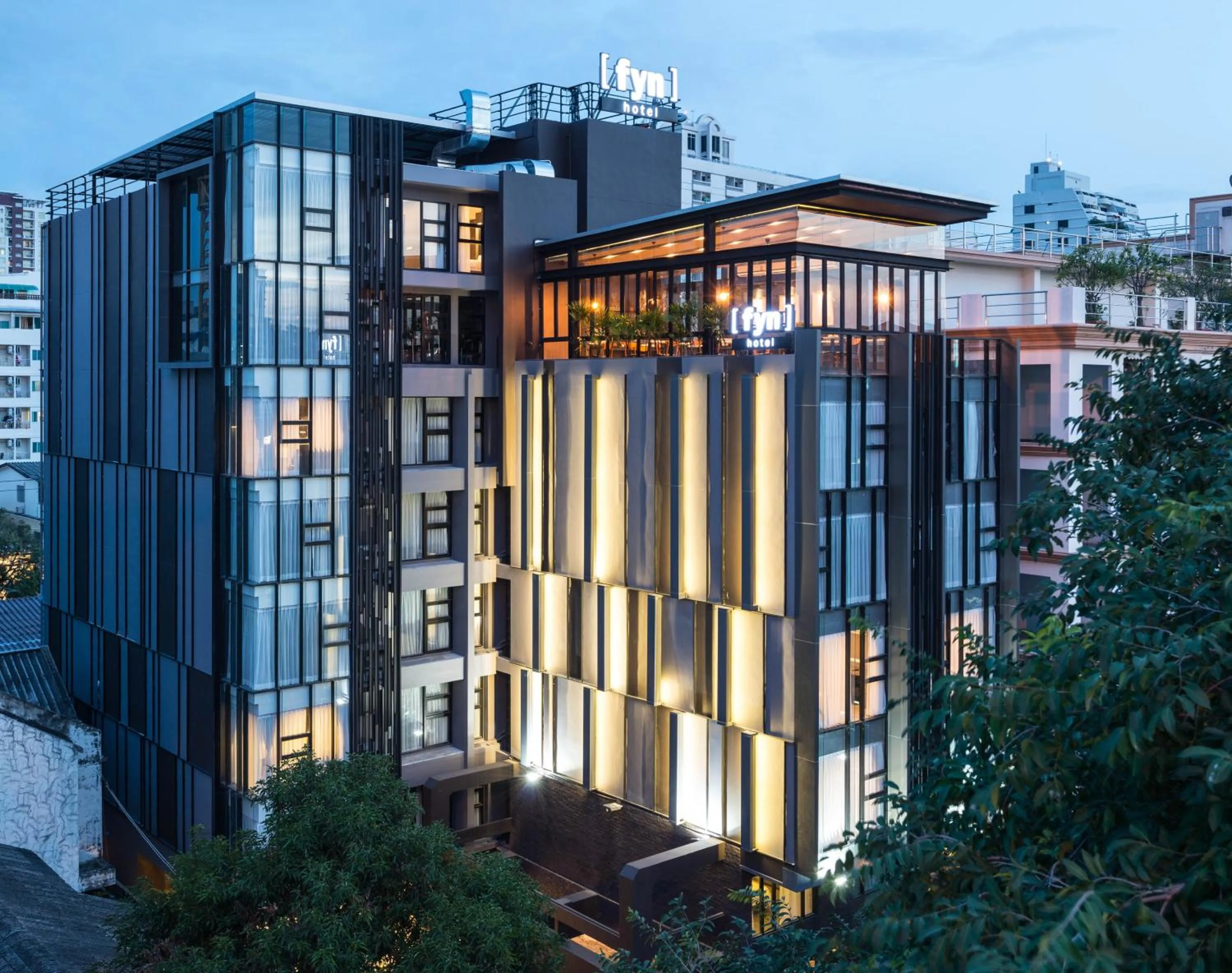 Bird's eye view in Fyn Hotel