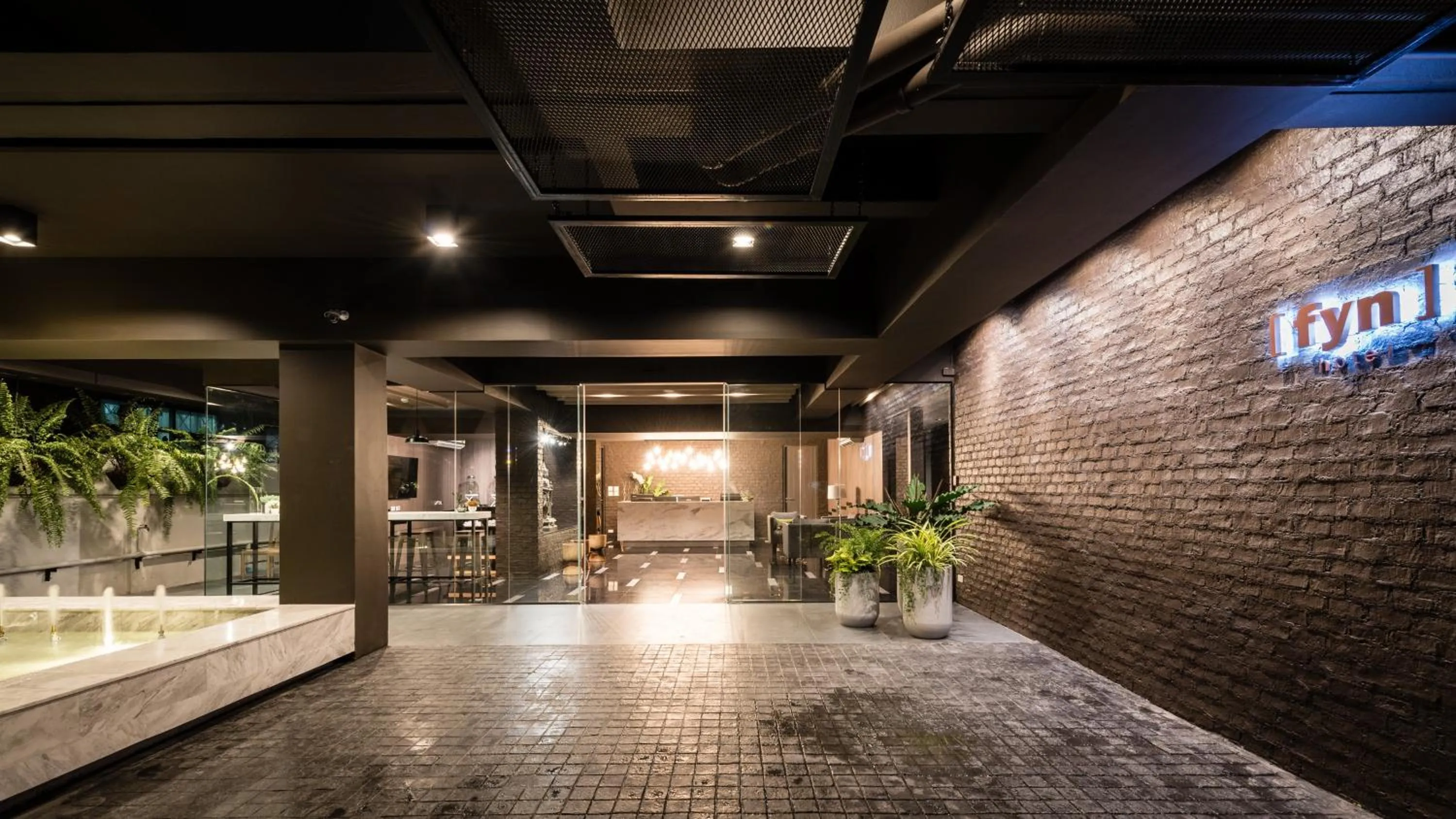 Facade/entrance in Fyn Hotel