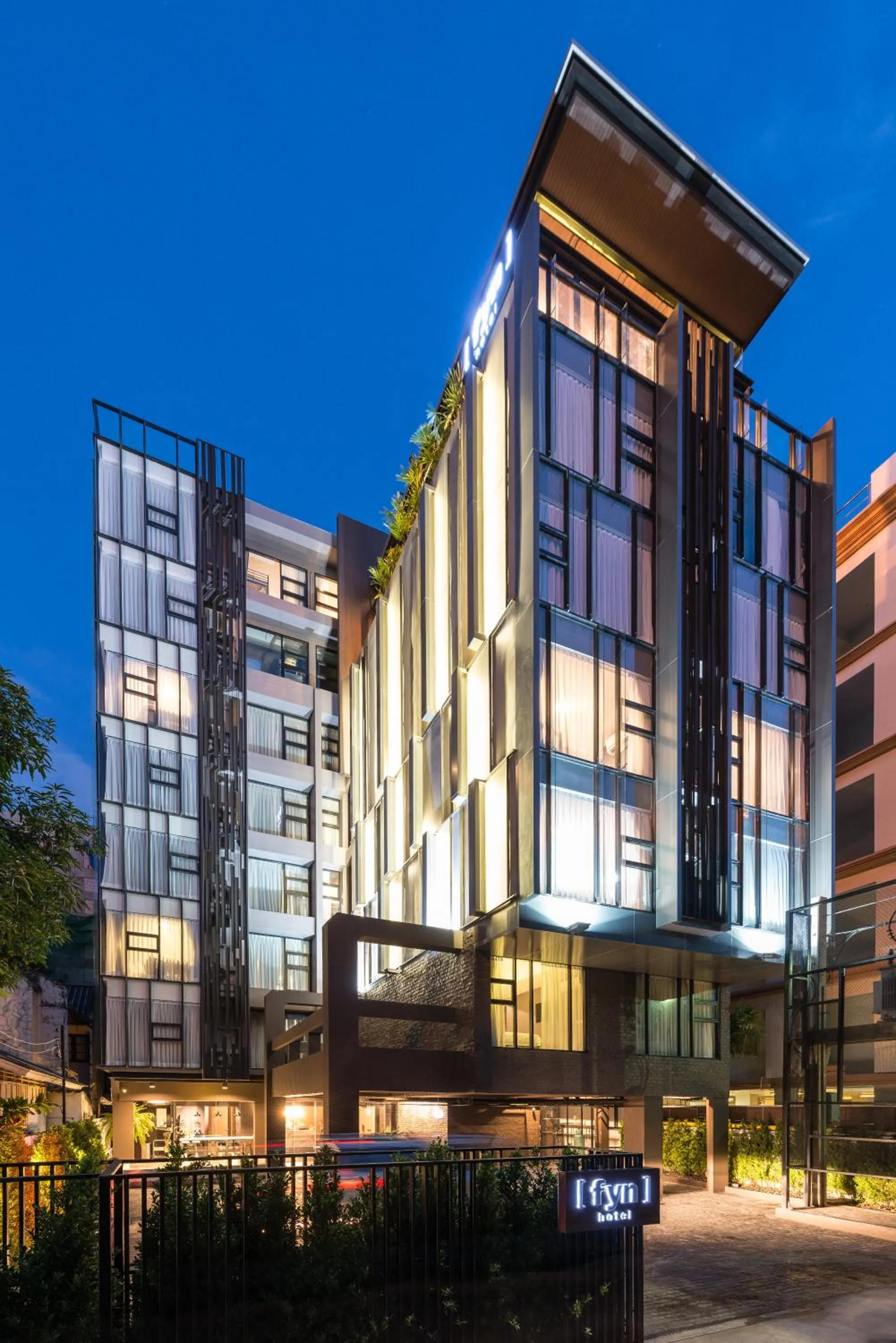 Facade/entrance in Fyn Hotel