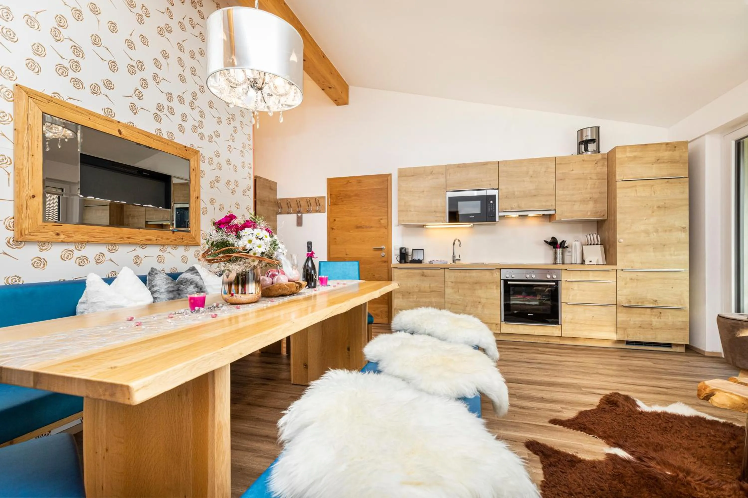 Kitchen or kitchenette in Enjoy The Alps