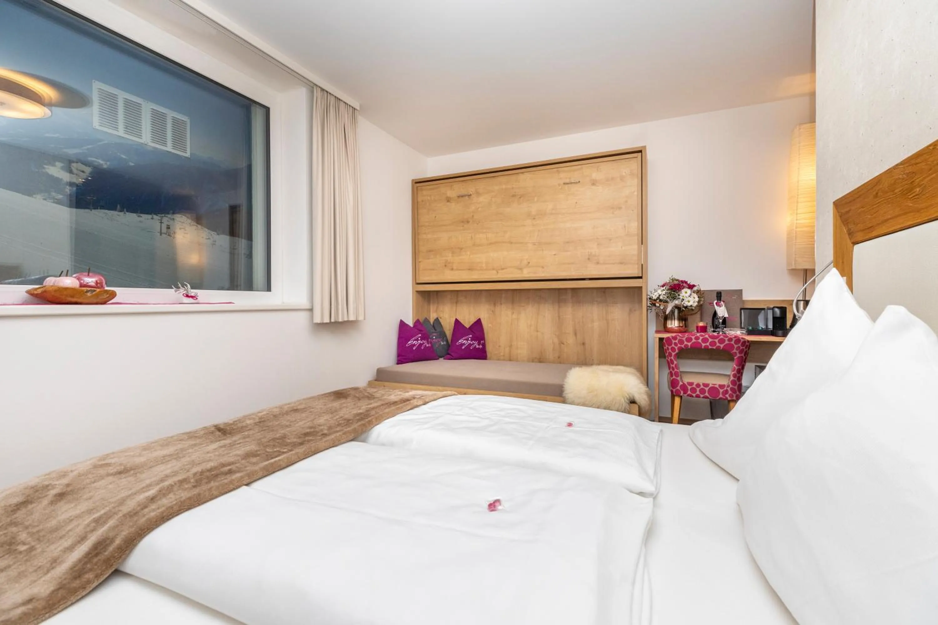 Bed in Enjoy The Alps