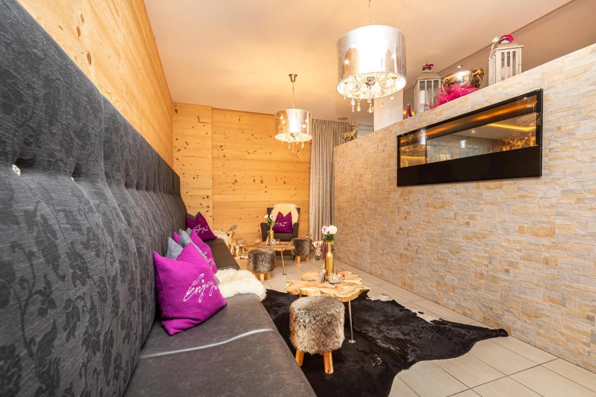 Lobby or reception in Enjoy The Alps