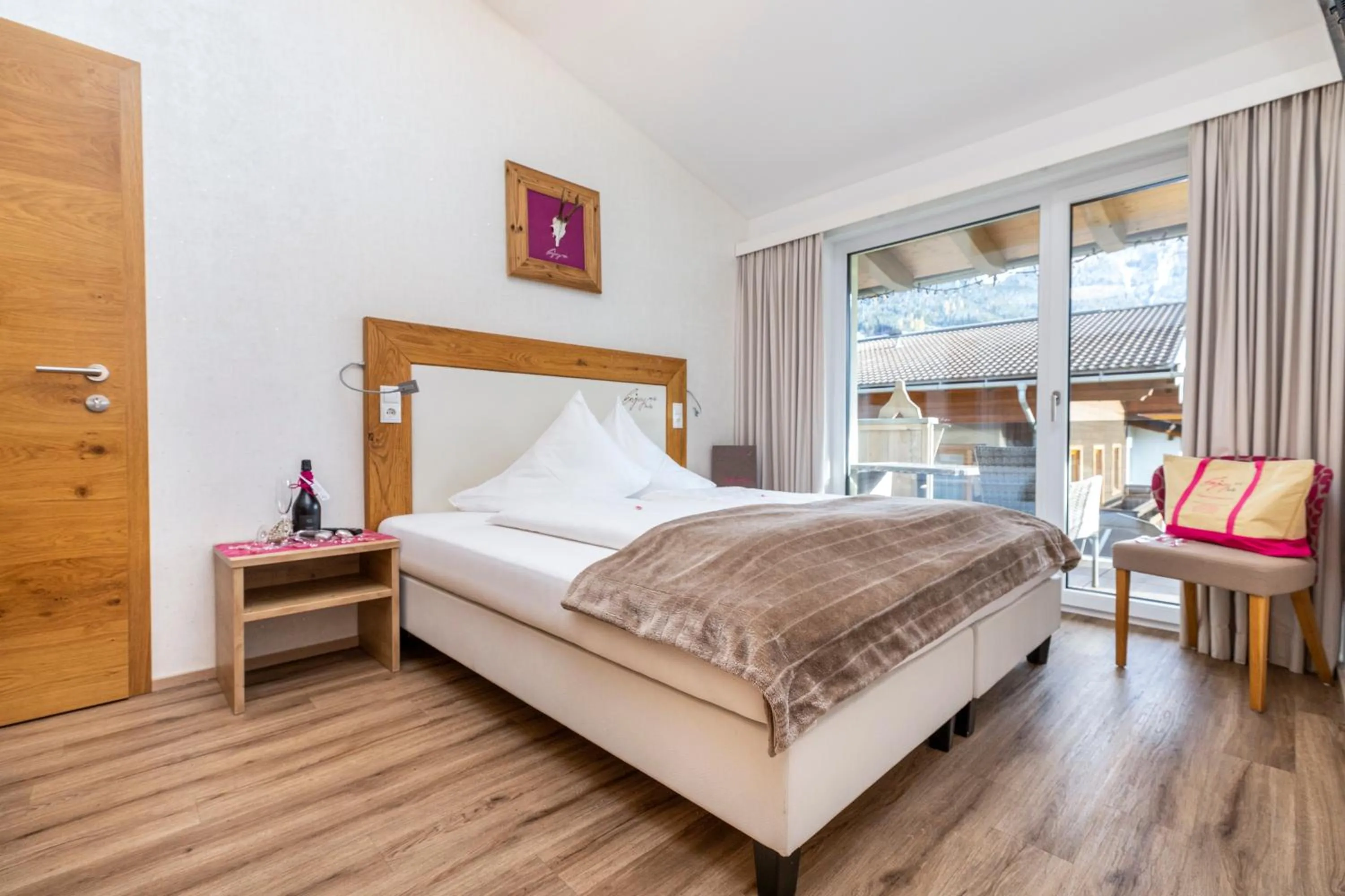 Bed in Enjoy The Alps