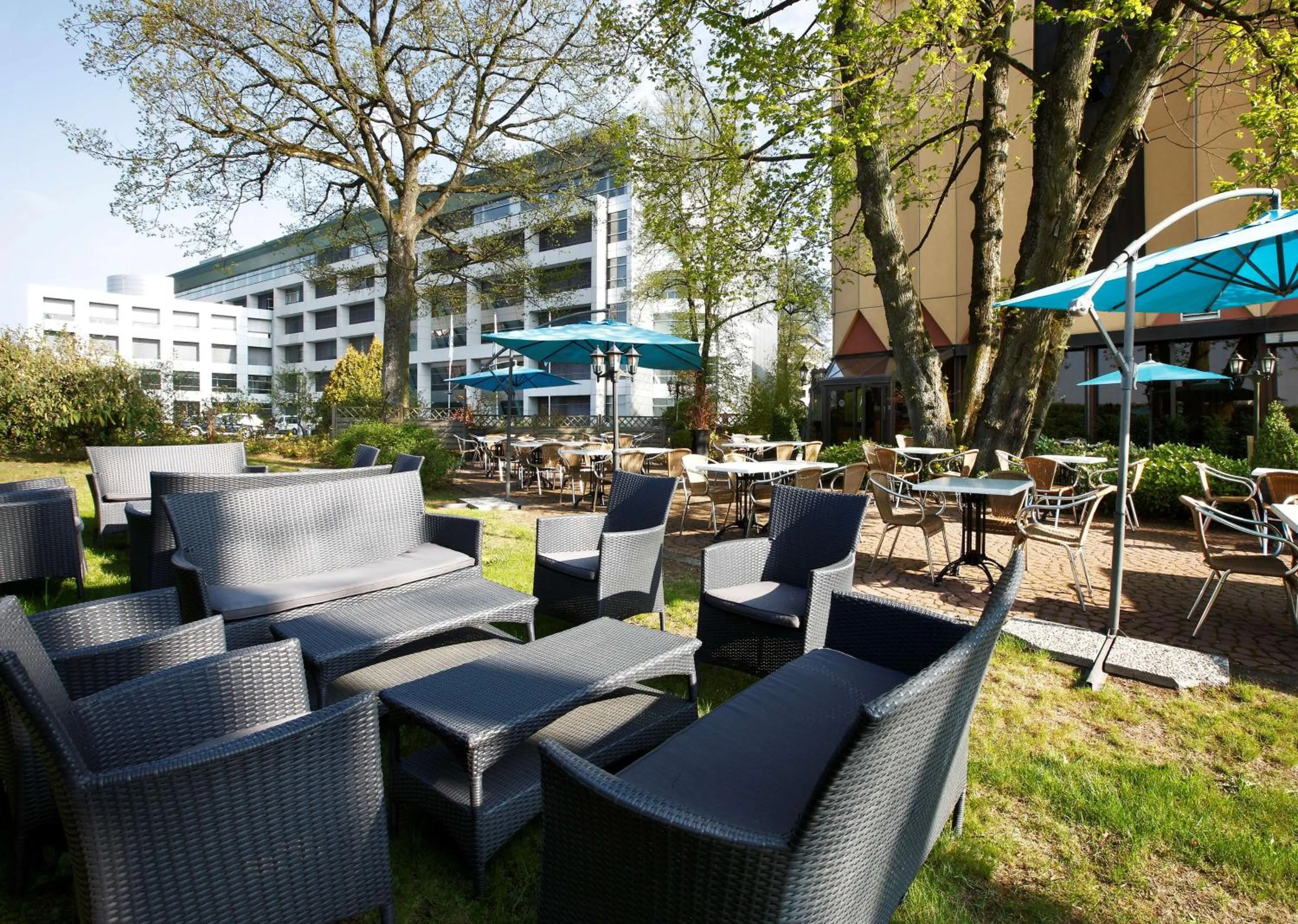 Balcony/Terrace in NH Luxembourg Airport