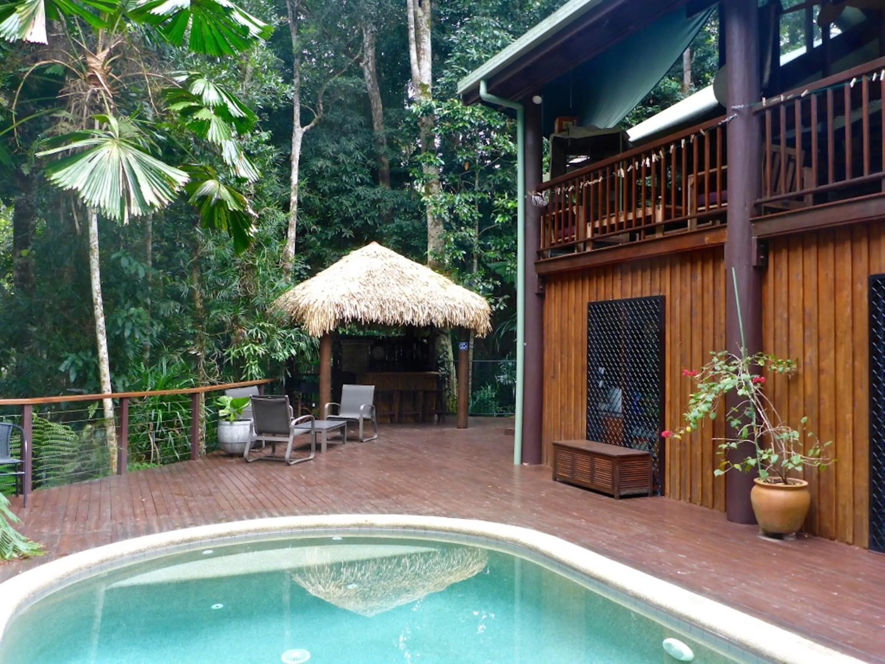 Garden in Kuranda Ngorongoro Lodge