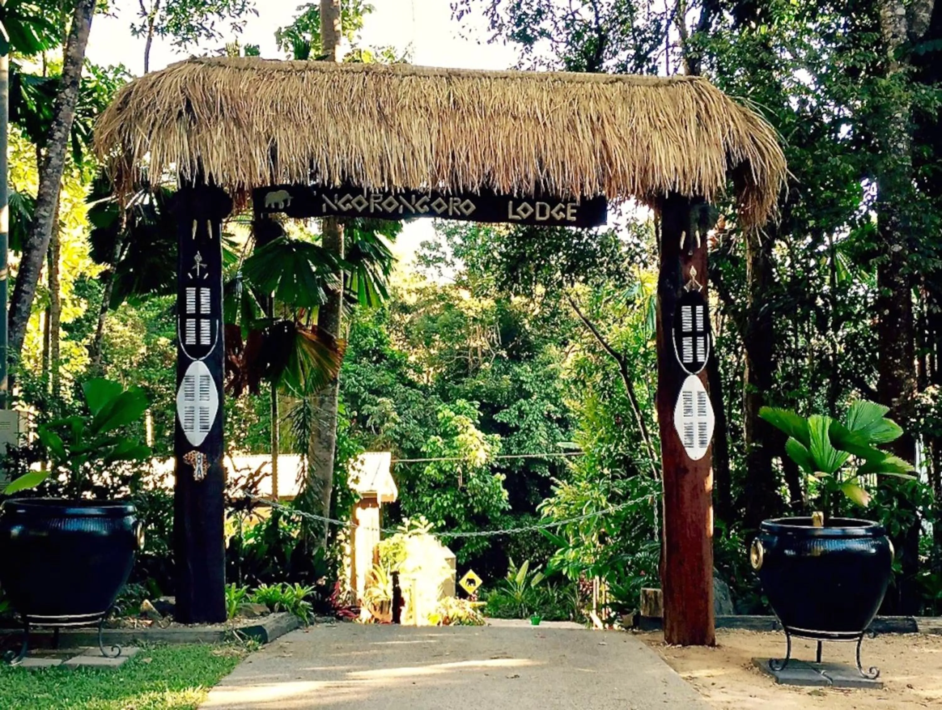 Facade/entrance in Kuranda Ngorongoro Lodge