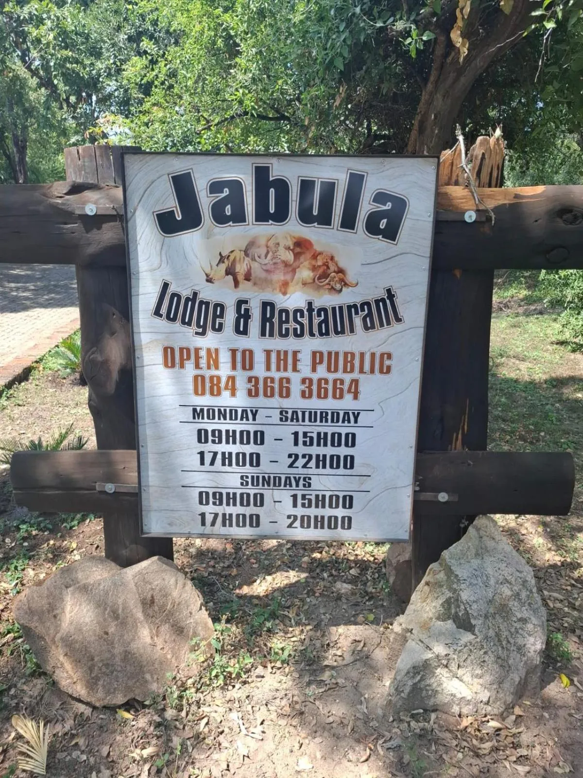 Property logo or sign in Jabula Kruger Safari Lodge