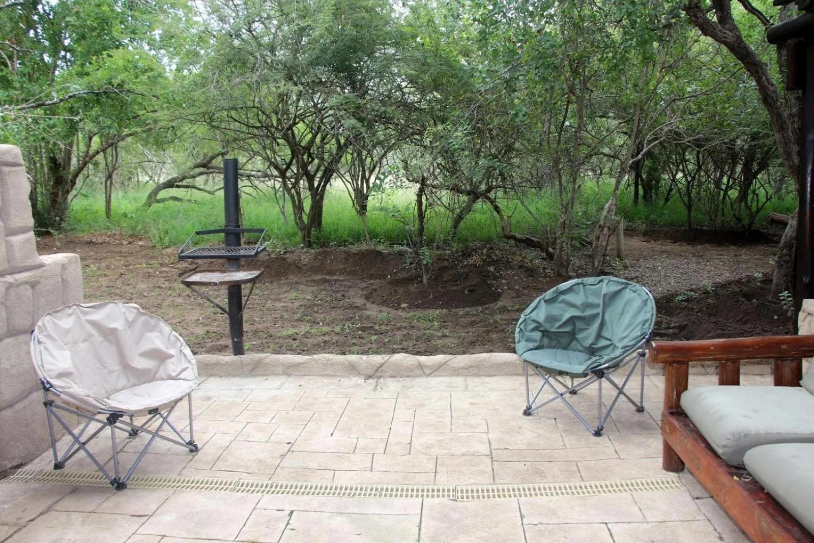 Patio in Jabula Kruger Safari Lodge