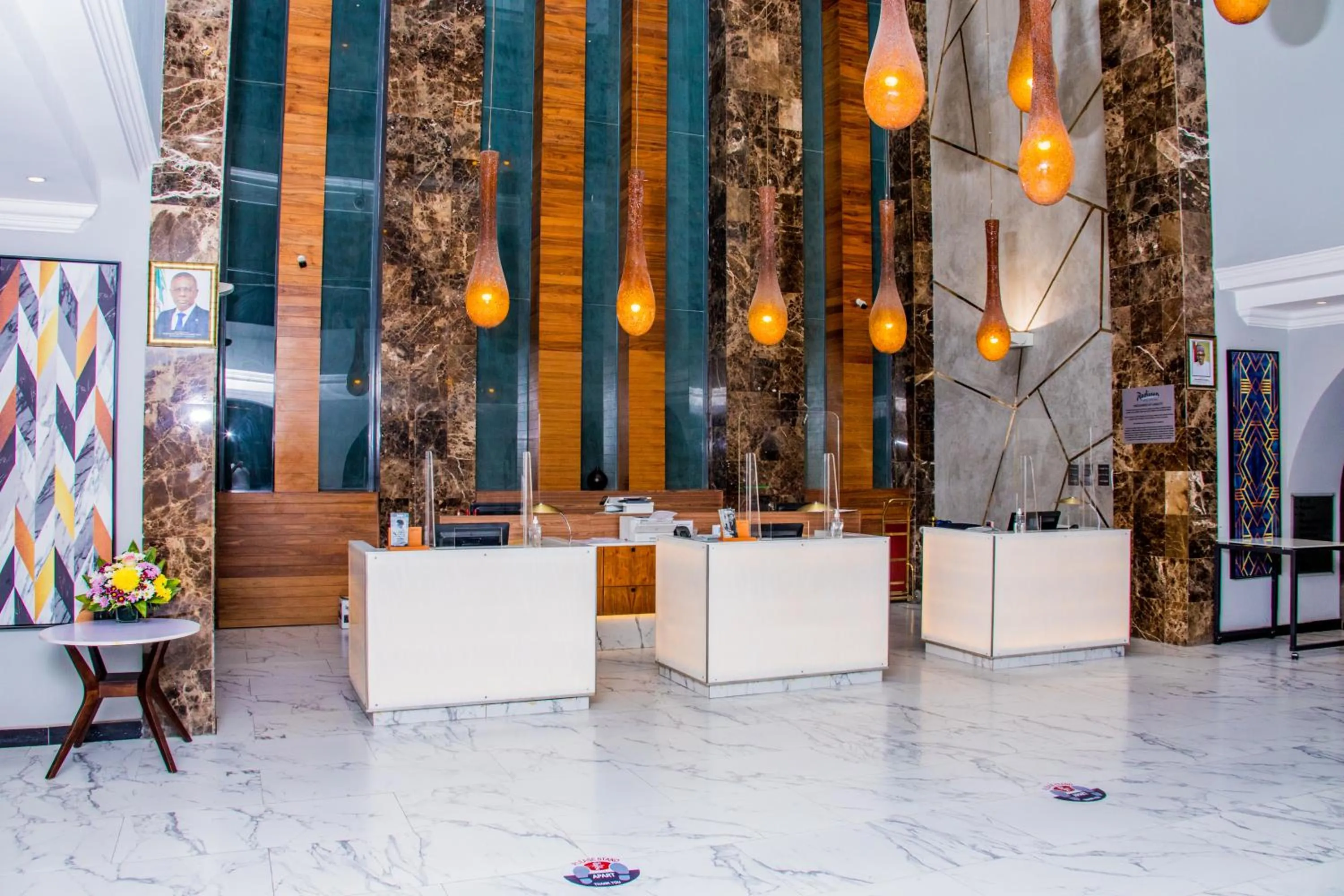 Lobby or reception in Radisson Lagos Ikeja