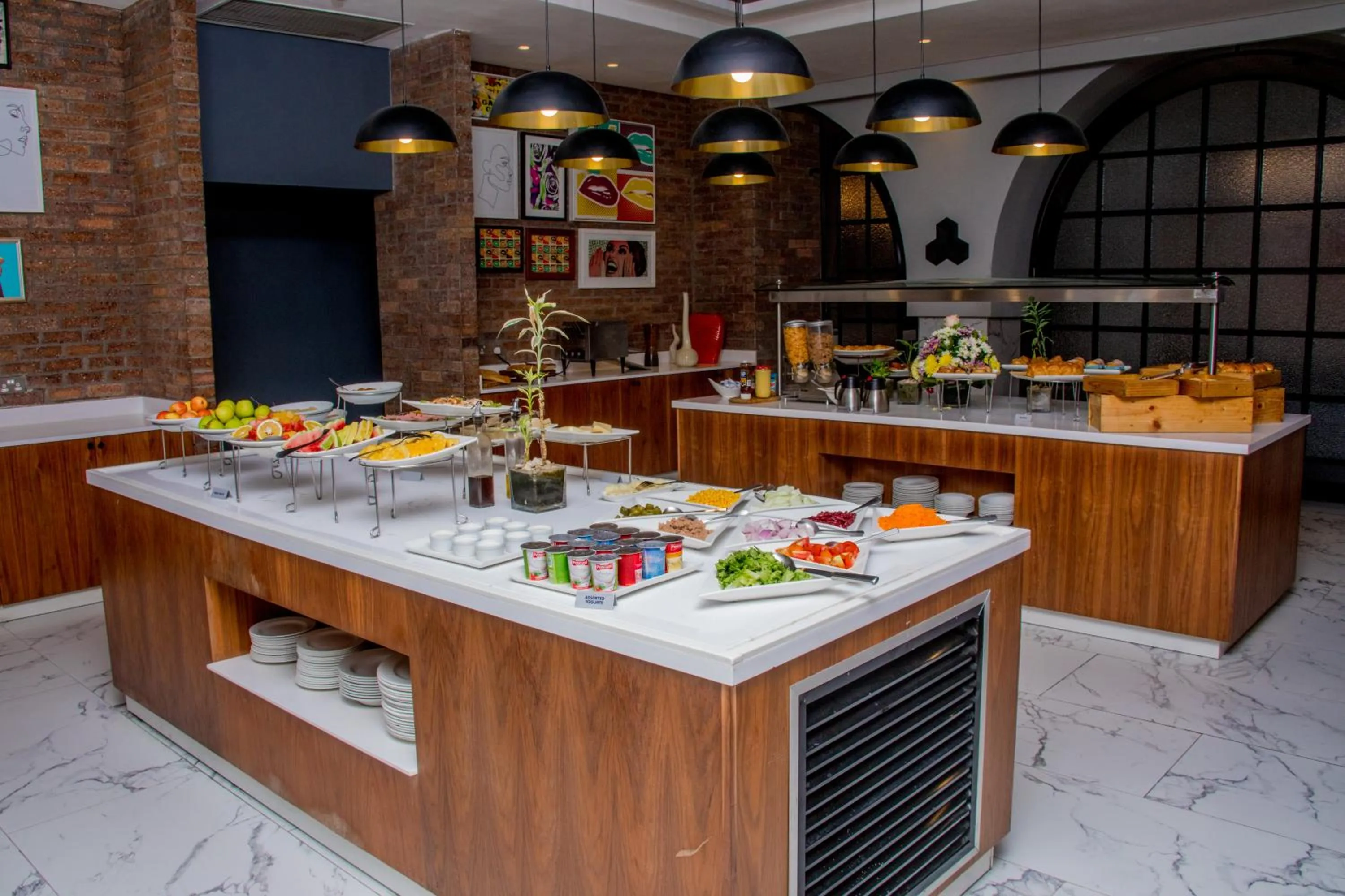 Continental breakfast in Radisson Lagos Ikeja