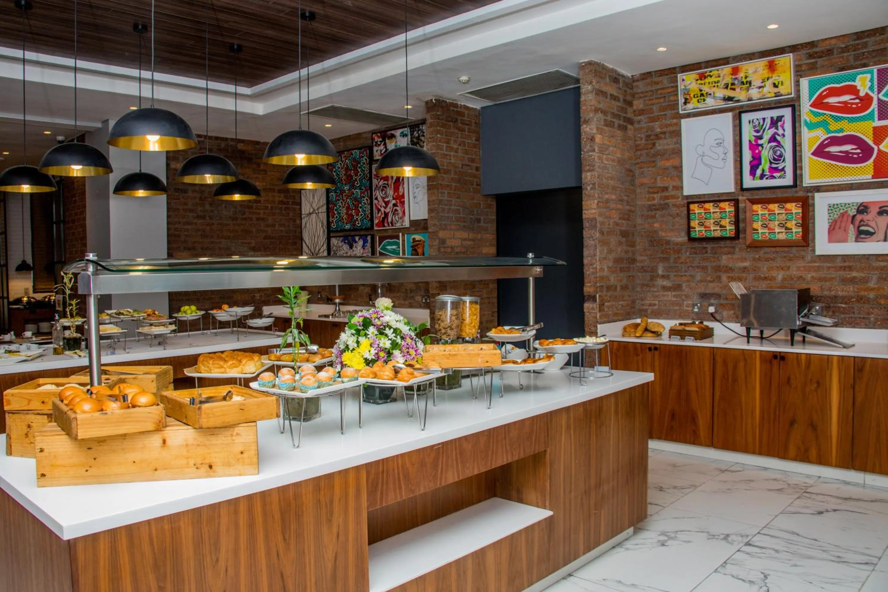 Continental breakfast in Radisson Lagos Ikeja