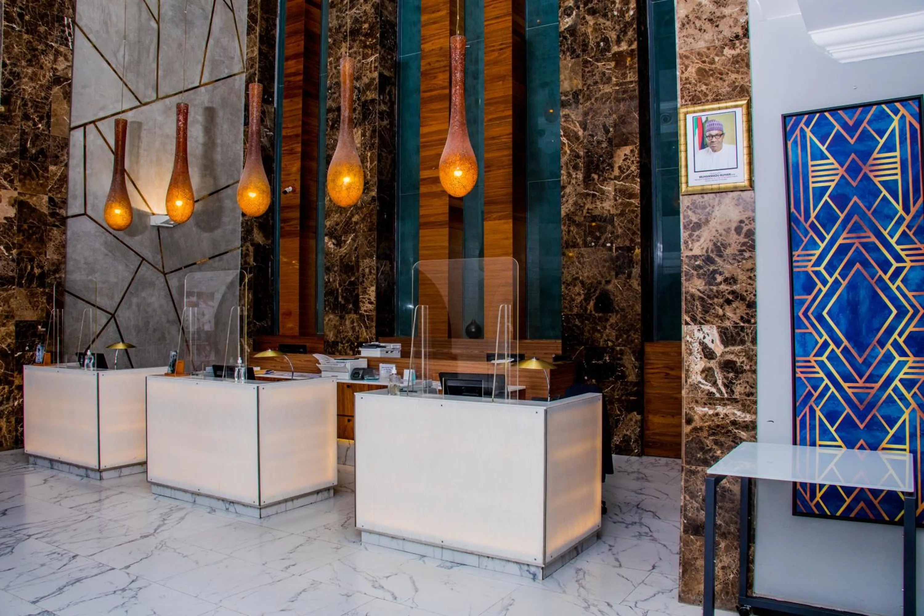 Lobby or reception in Radisson Lagos Ikeja