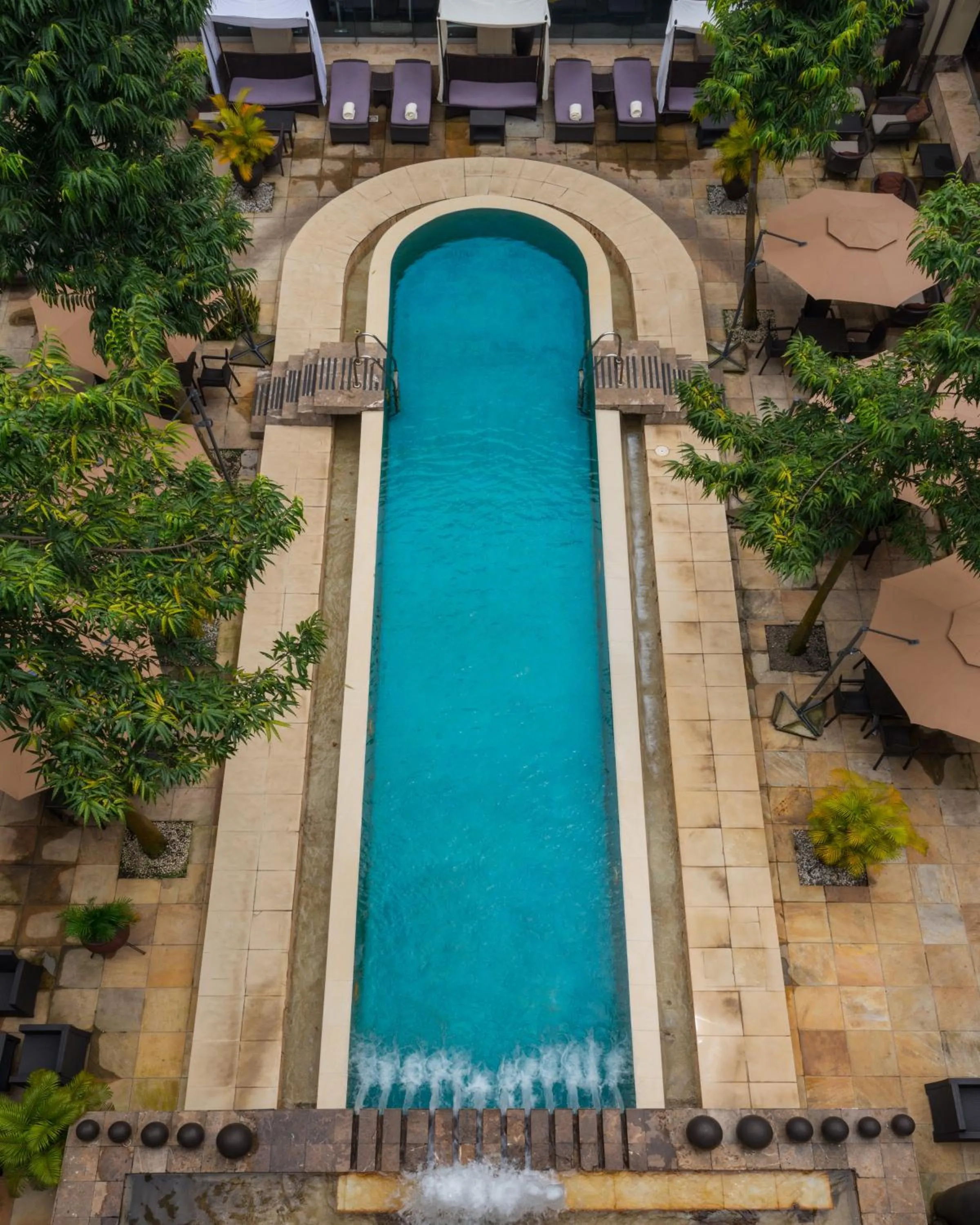 Swimming pool in Radisson Lagos Ikeja