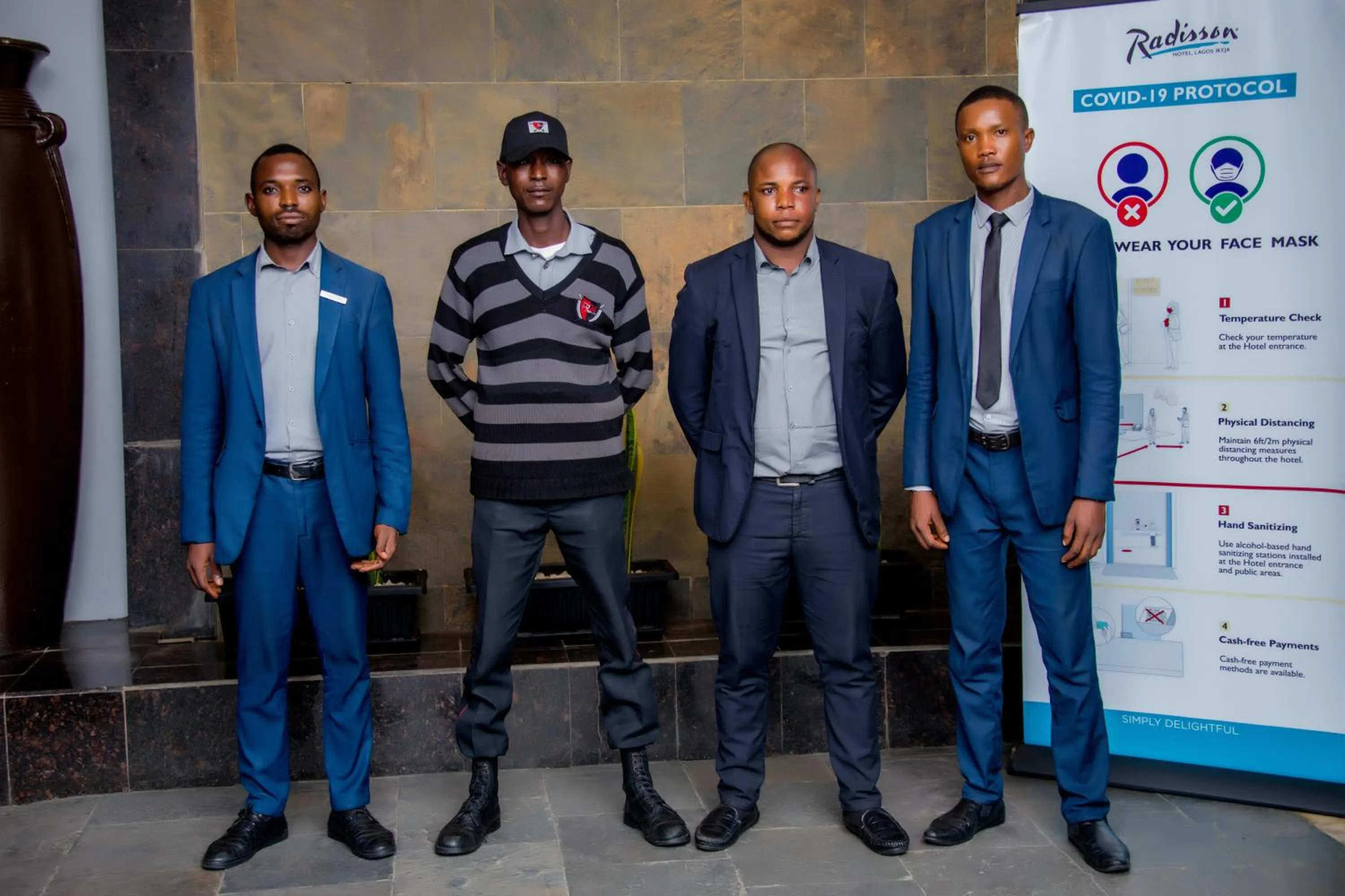 Staff in Radisson Lagos Ikeja