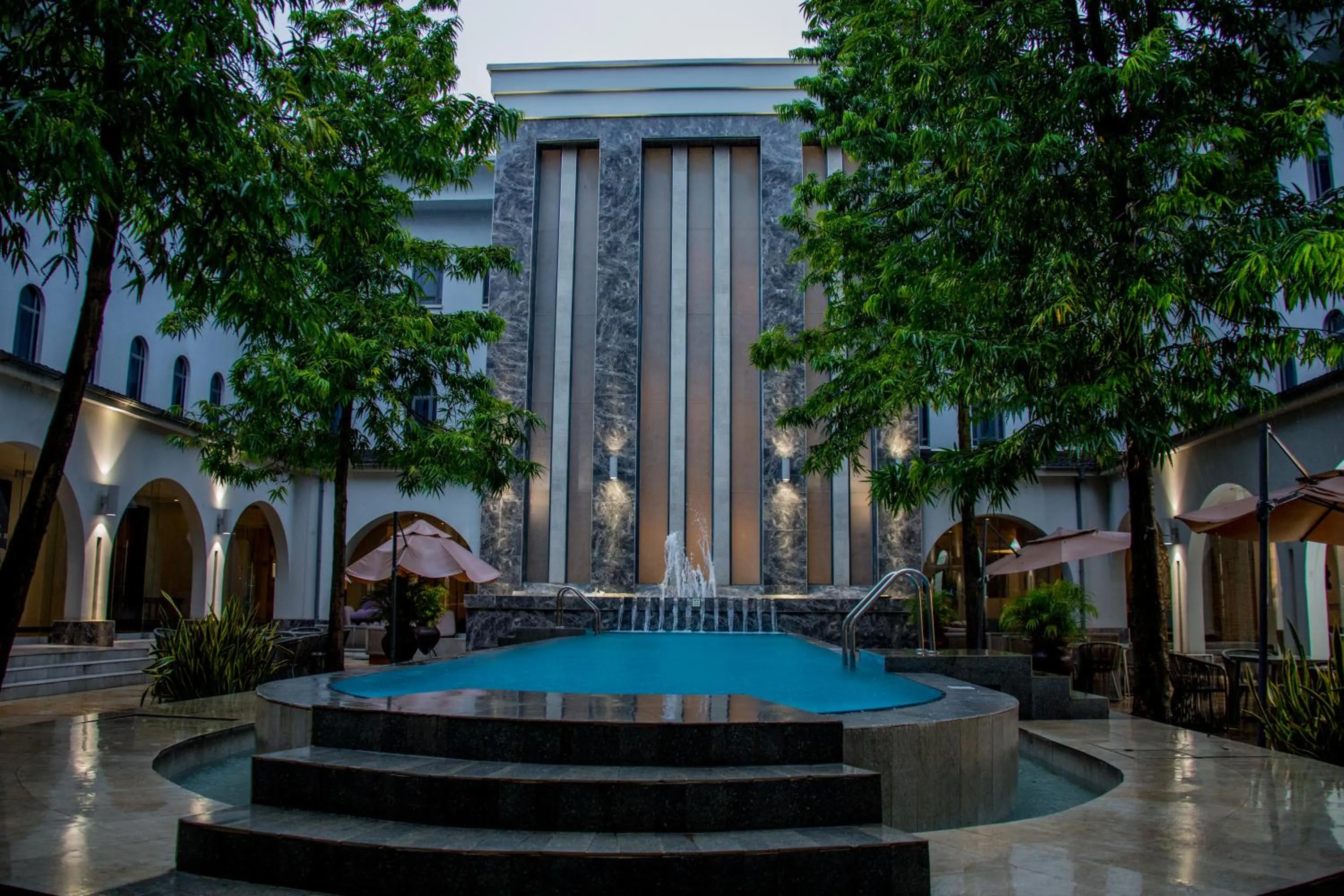 Swimming pool in Radisson Lagos Ikeja