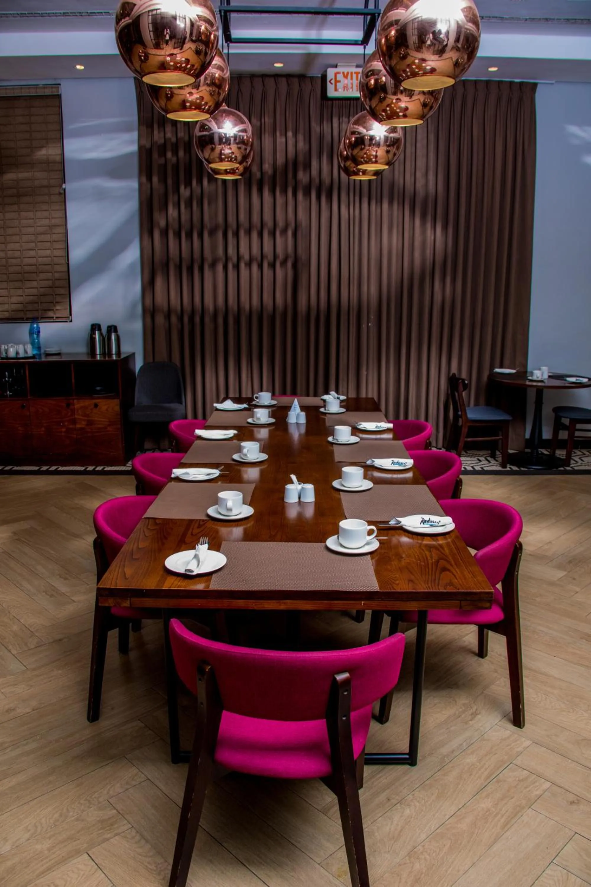 Dining area in Radisson Lagos Ikeja