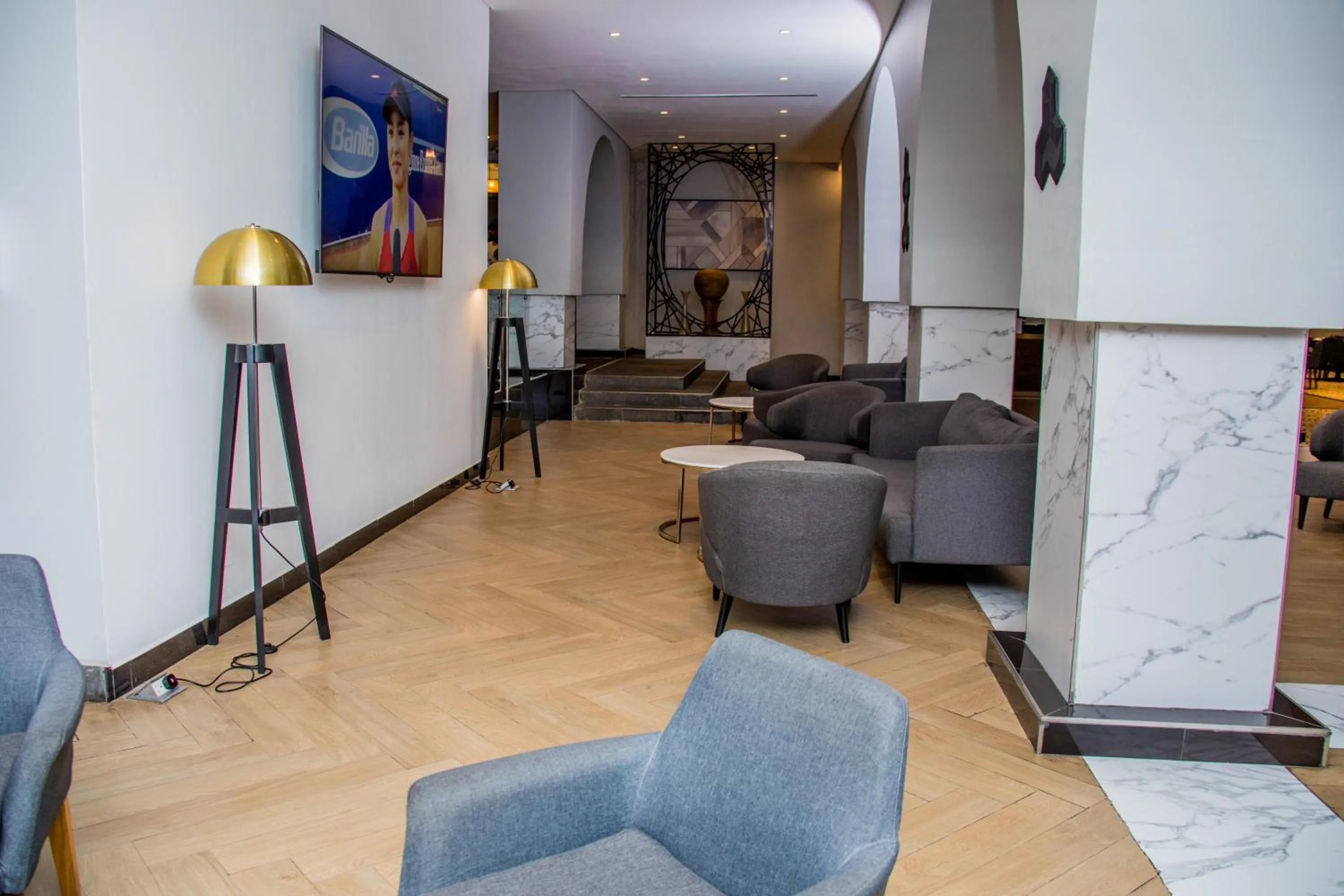 Seating area in Radisson Lagos Ikeja