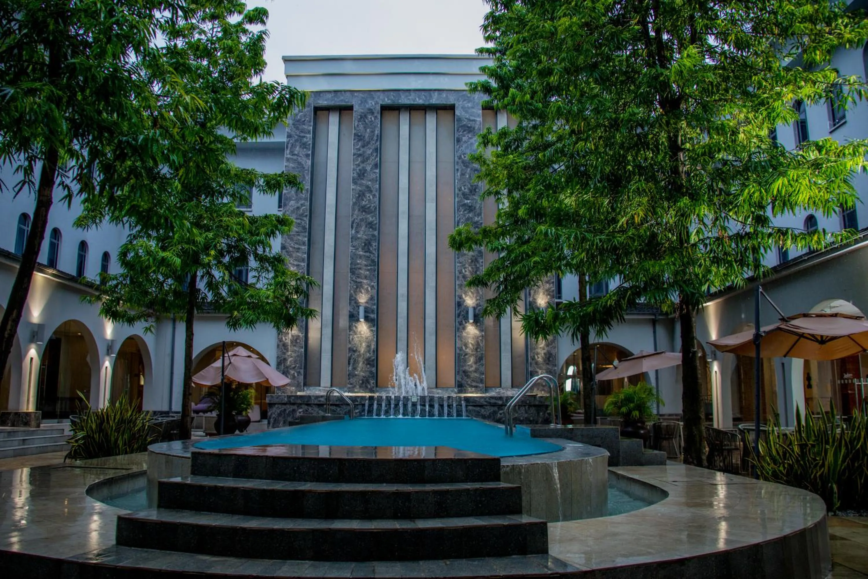 Swimming pool in Radisson Lagos Ikeja