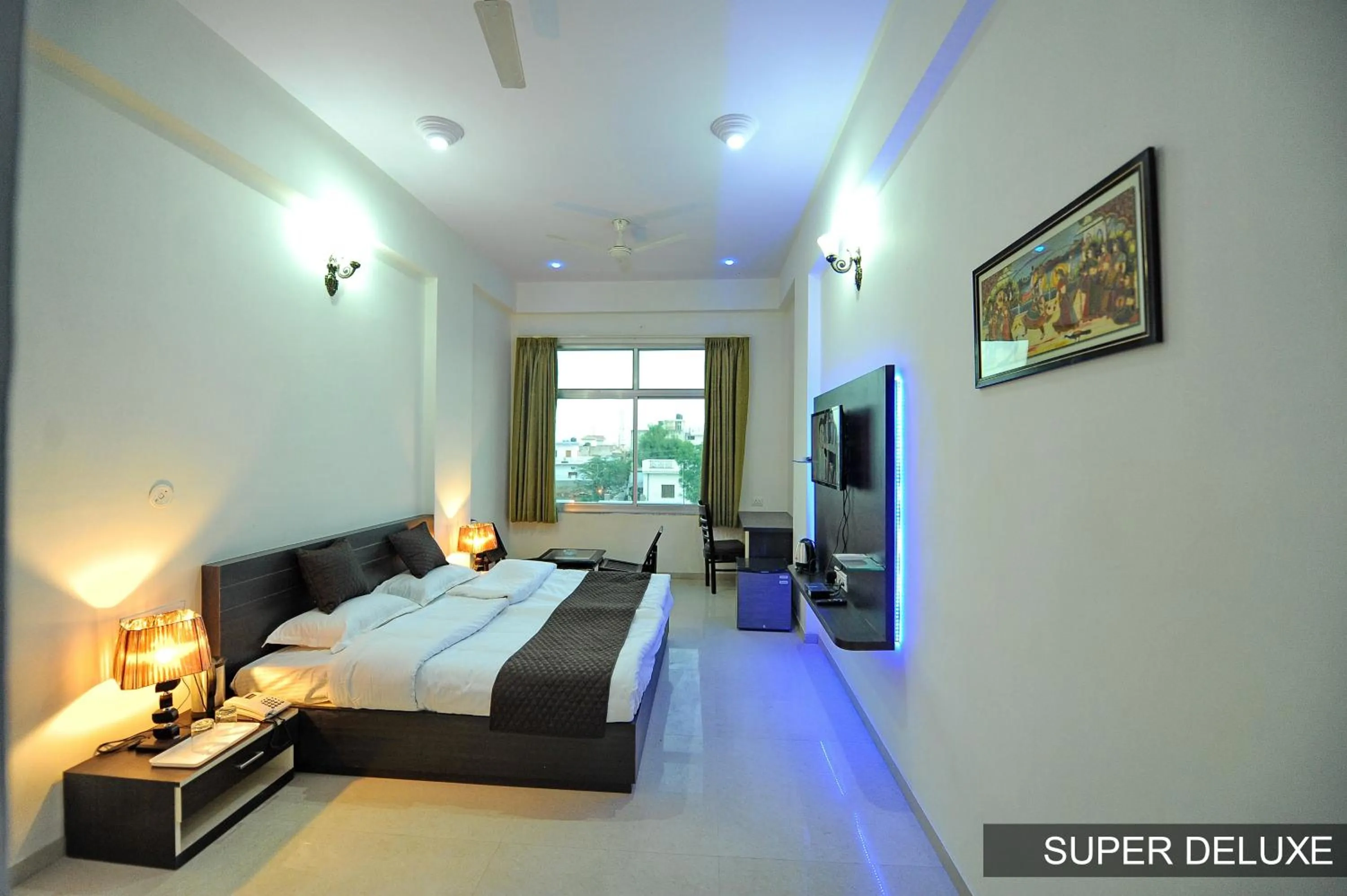 Bedroom in Hotel Shivam