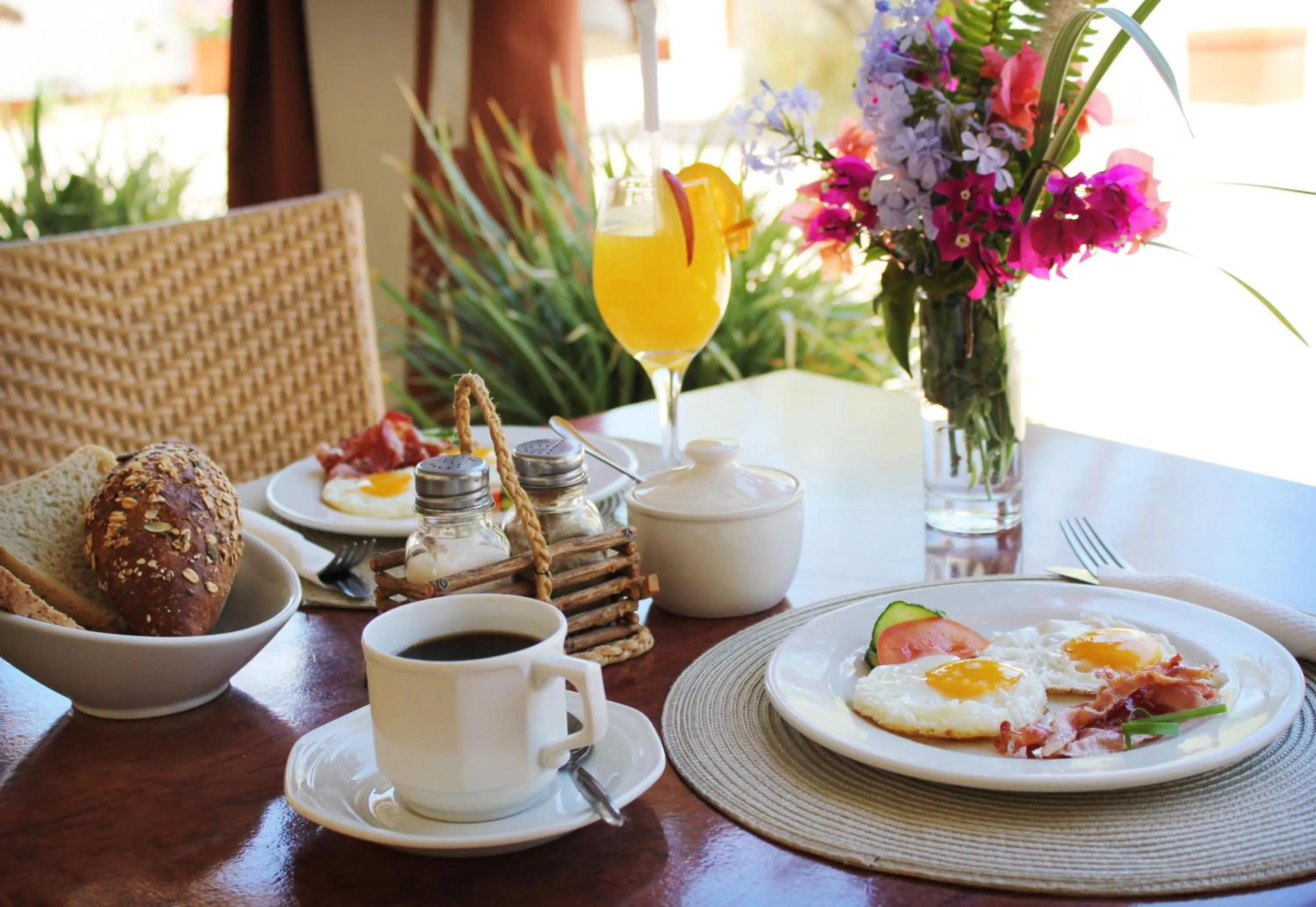 Patio in Omaruru Guesthouse