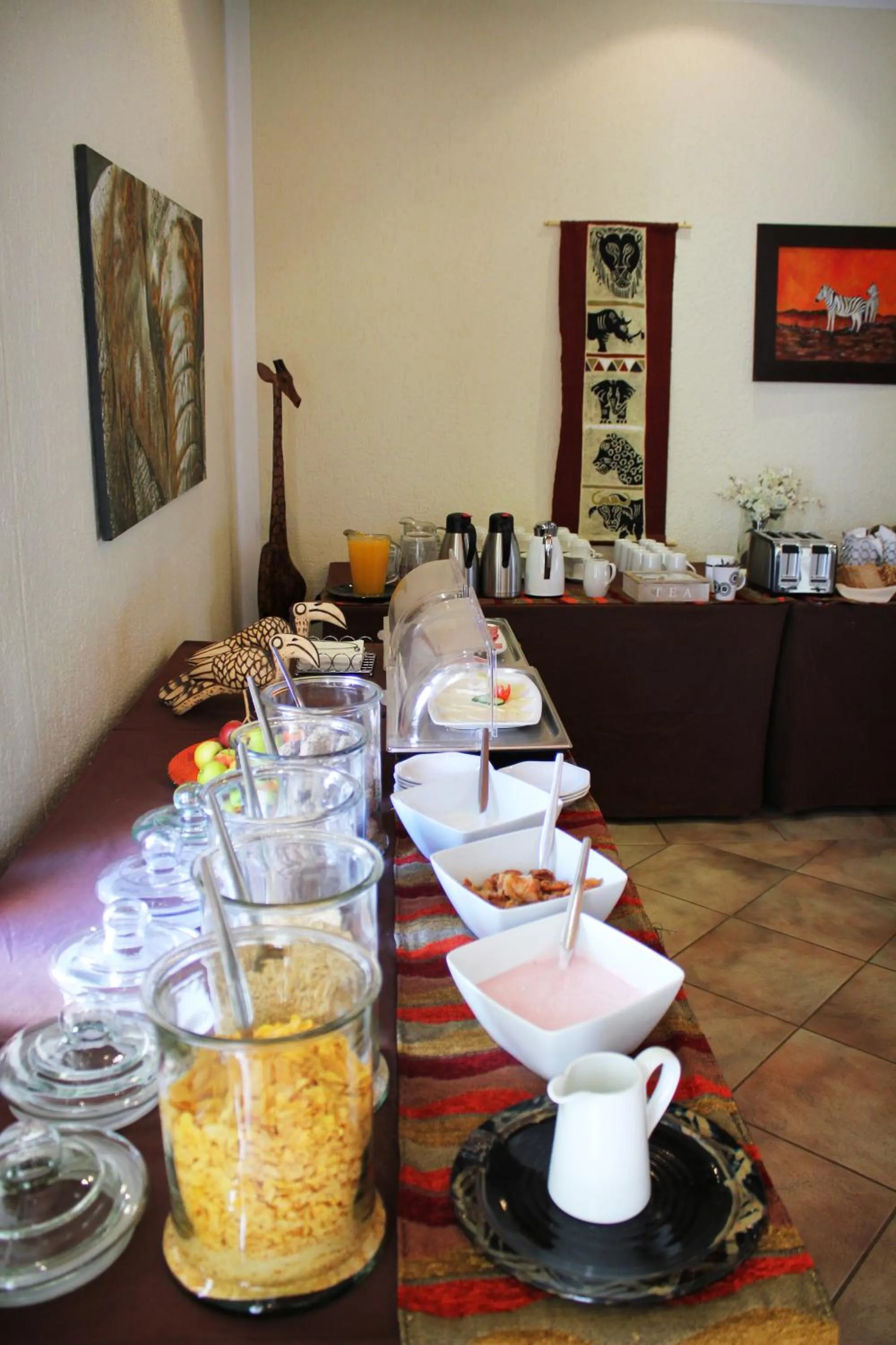 Breakfast in Omaruru Guesthouse
